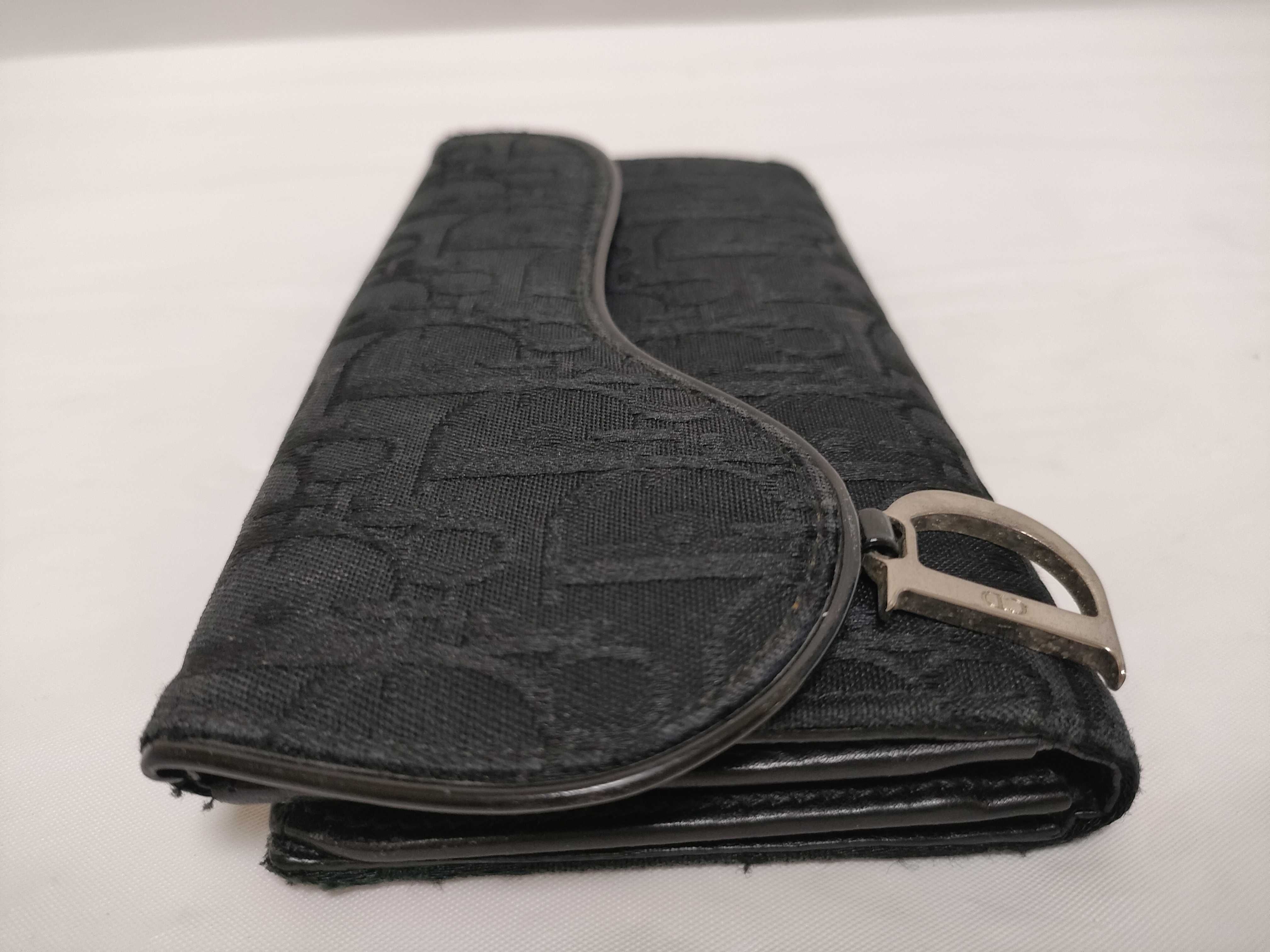 Saddle Canvas Long Wallet — view 7
