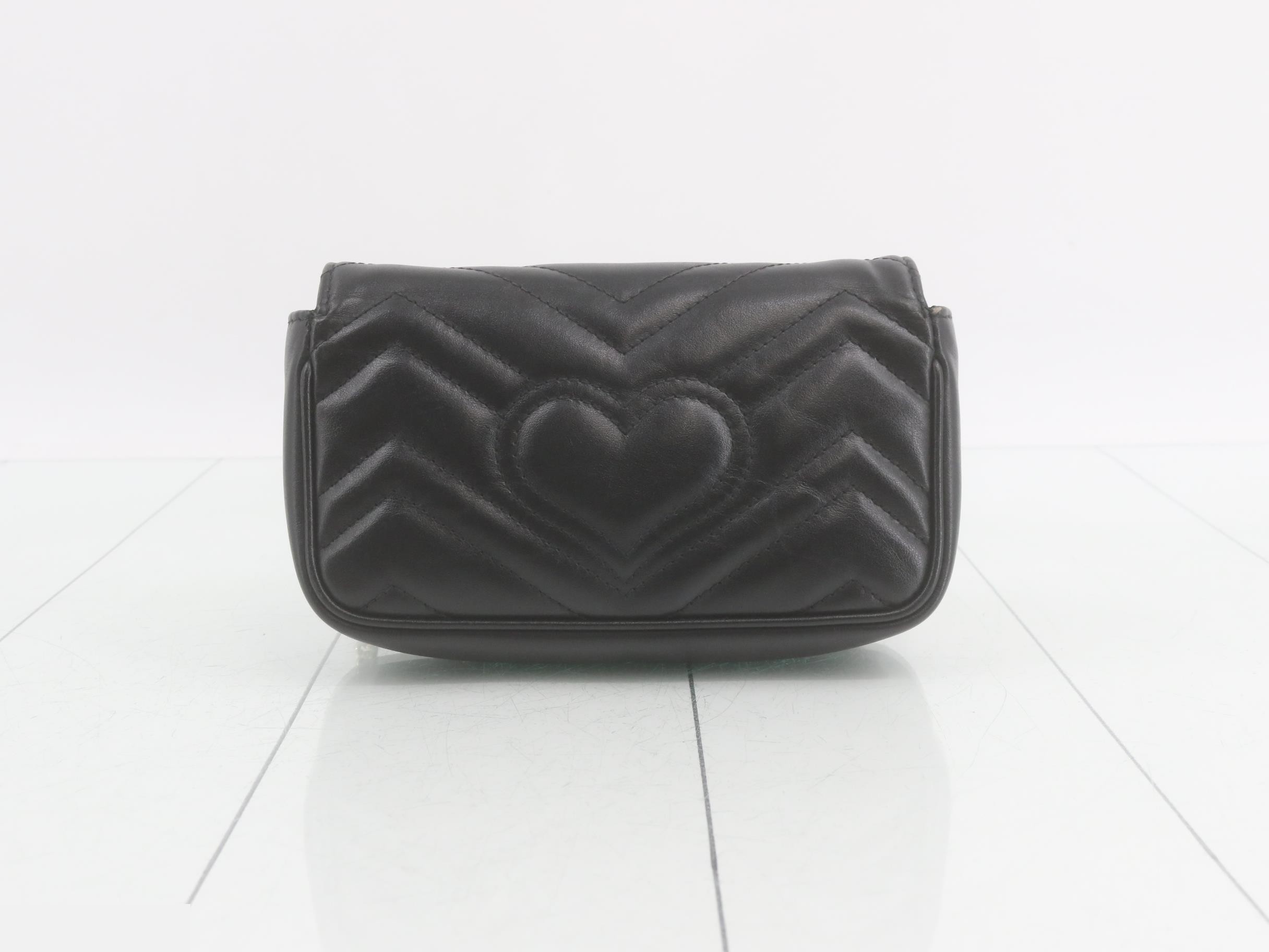 GG Marmont Leather Shoulder Bag — view 2