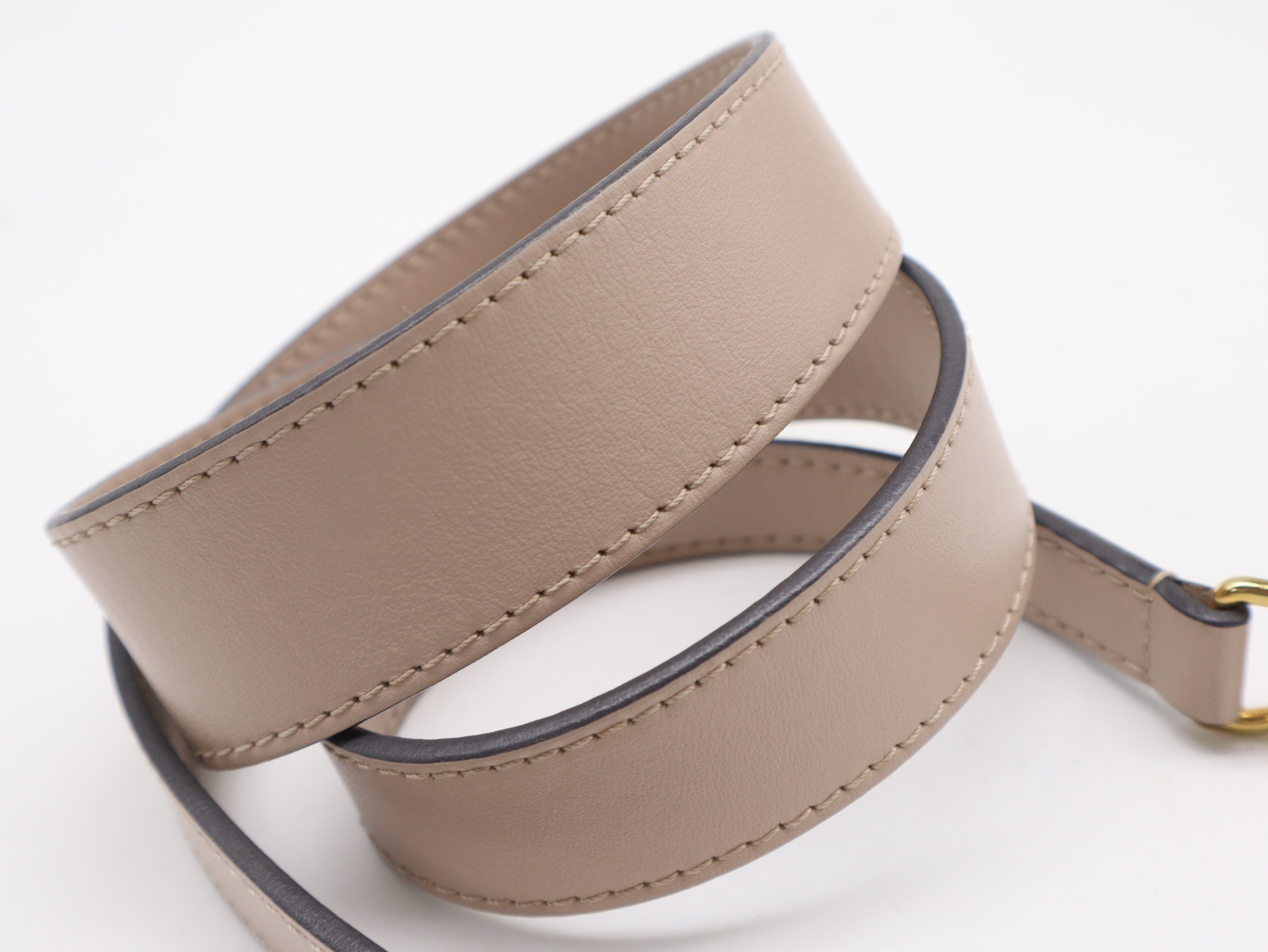 M57729 Calf Leather On My Side PM Greige Shoulder Bag with Shoulder Strap — view 7