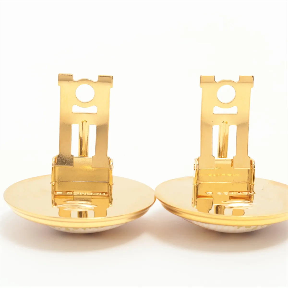Enamel Earrings (for both ears) GP Gold — view 4