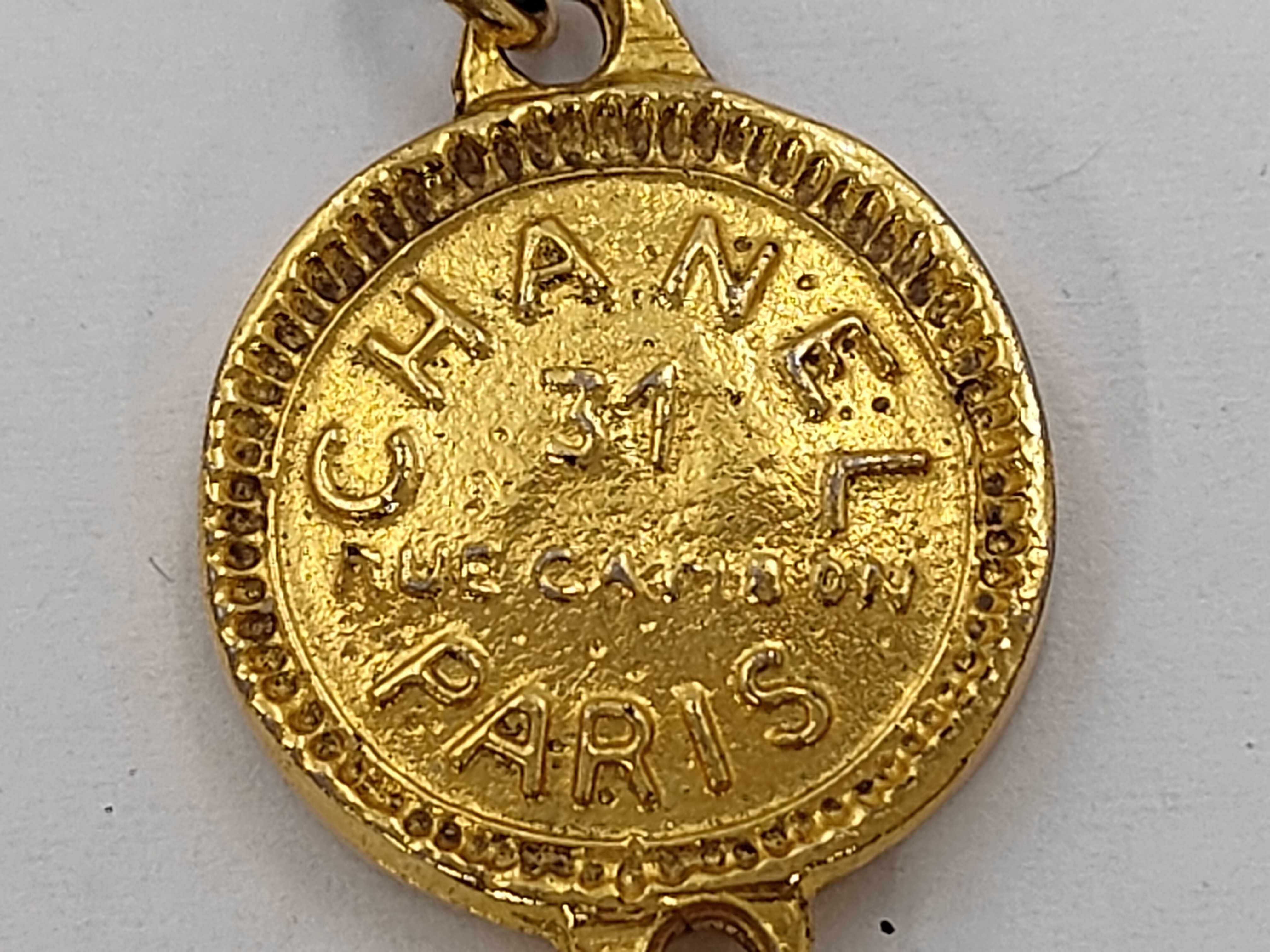 Cambon Necklace Coin Gold Necklace — view 4