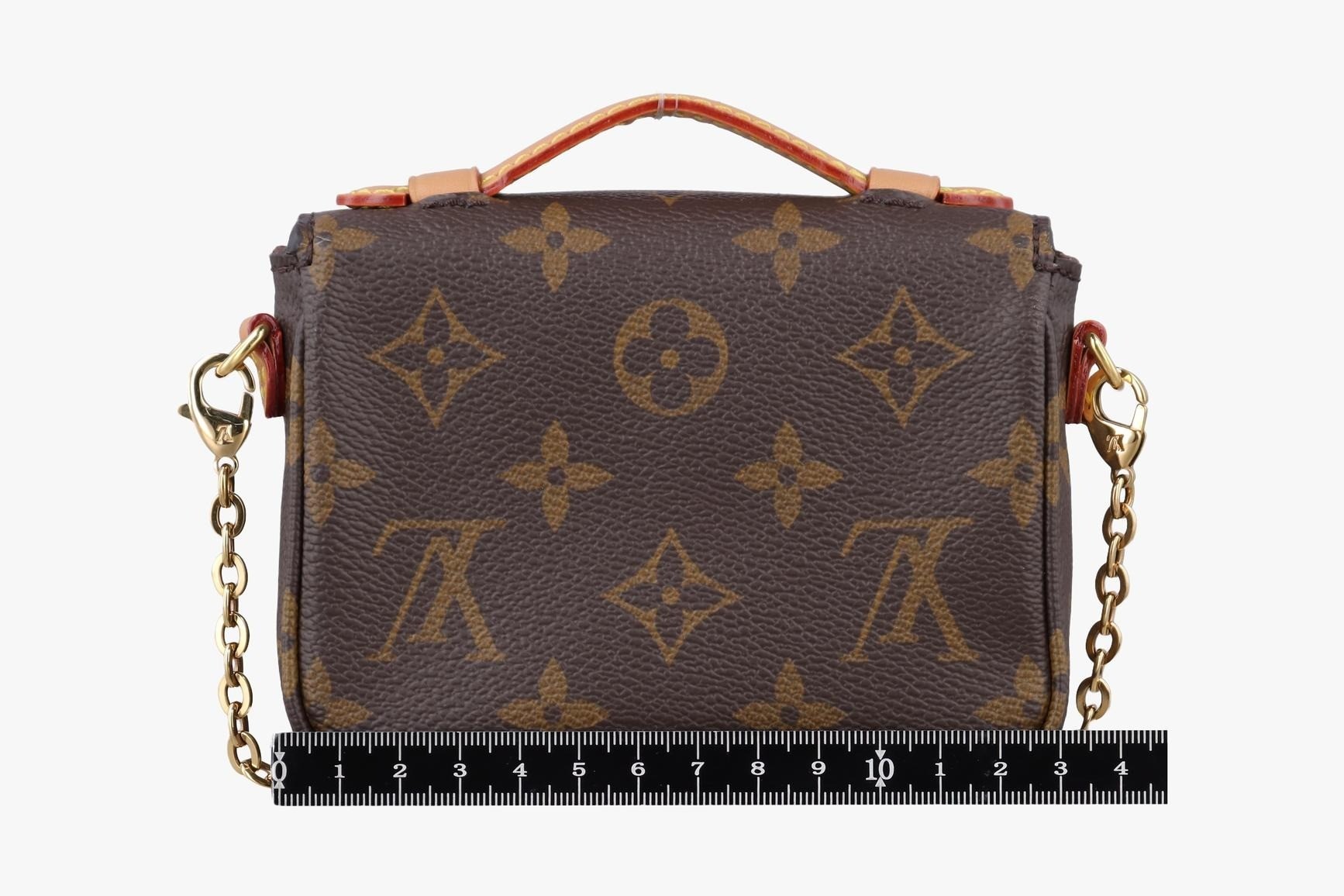 Micro Meti Monogram Canvas Monogram/Brown — view 2