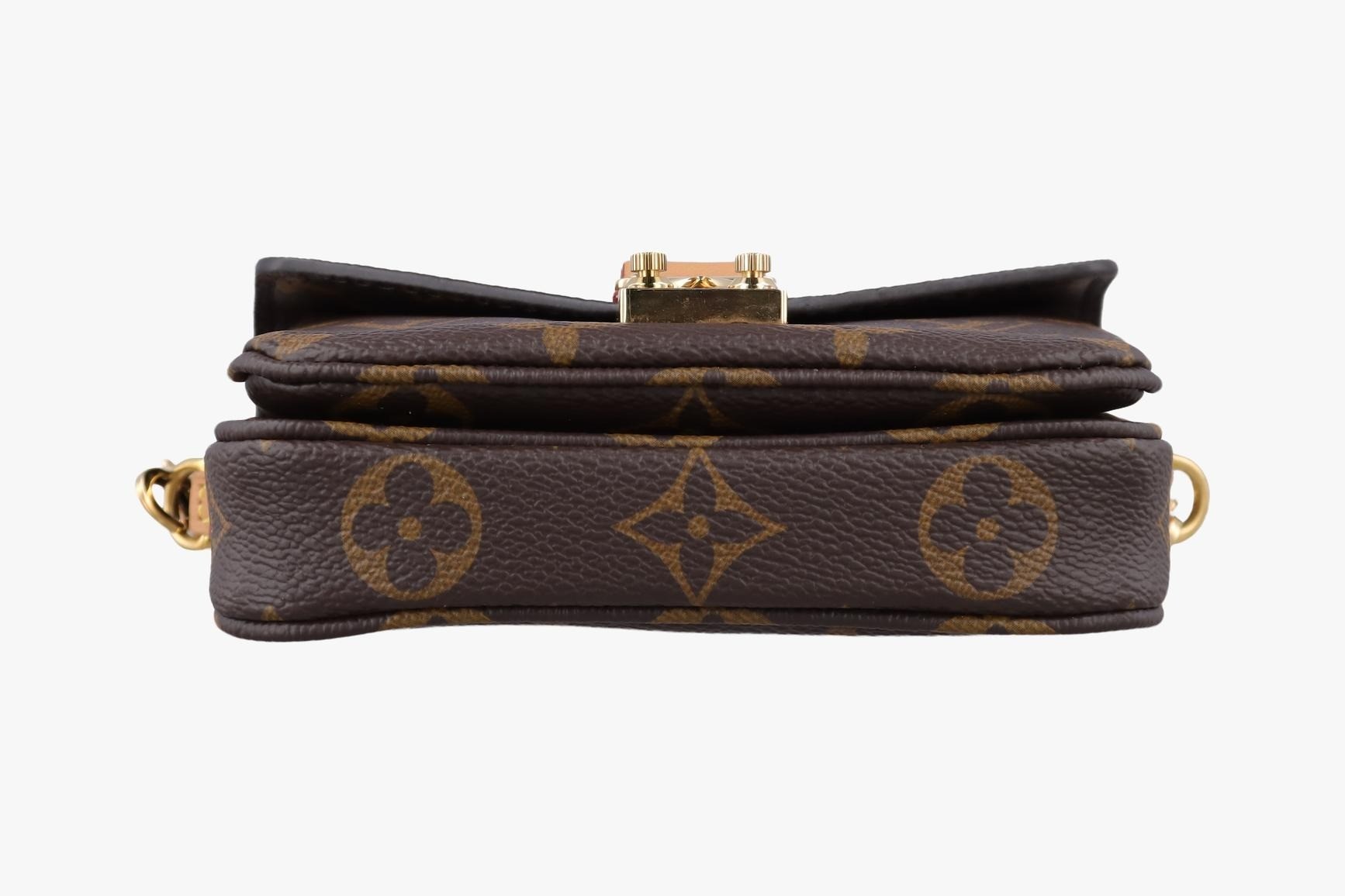Micro Meti Monogram Canvas Monogram/Brown — view 3