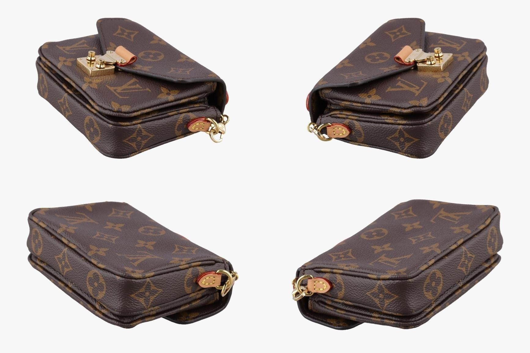 Micro Meti Monogram Canvas Monogram/Brown — view 4