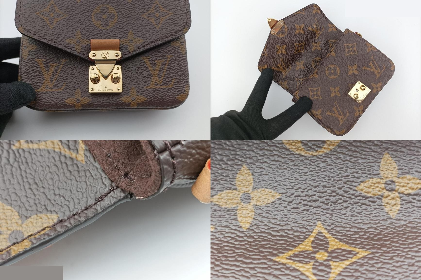 Micro Meti Monogram Canvas Monogram/Brown — view 8