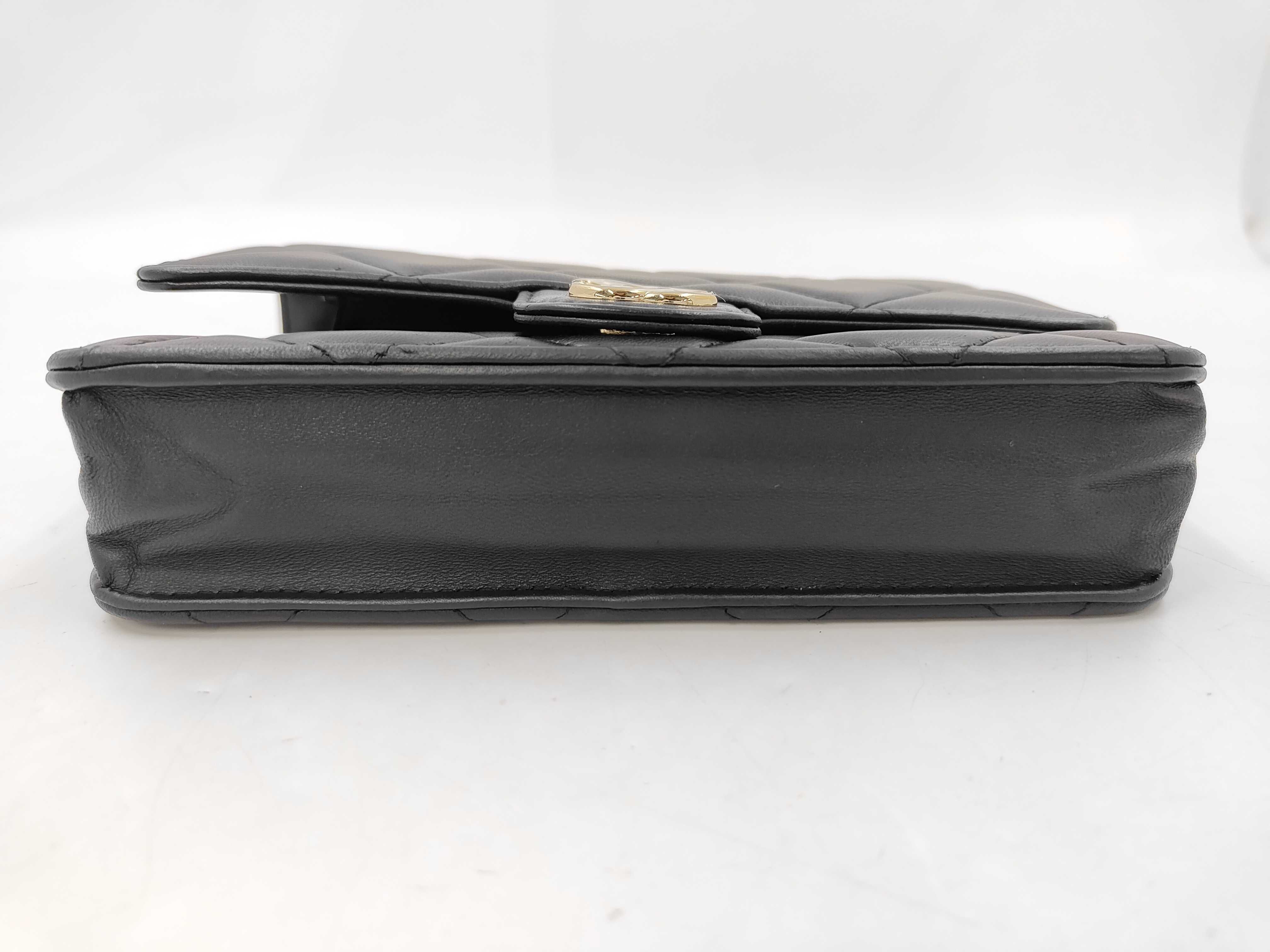 Matelassé Chain Shoulder Bag — view 7