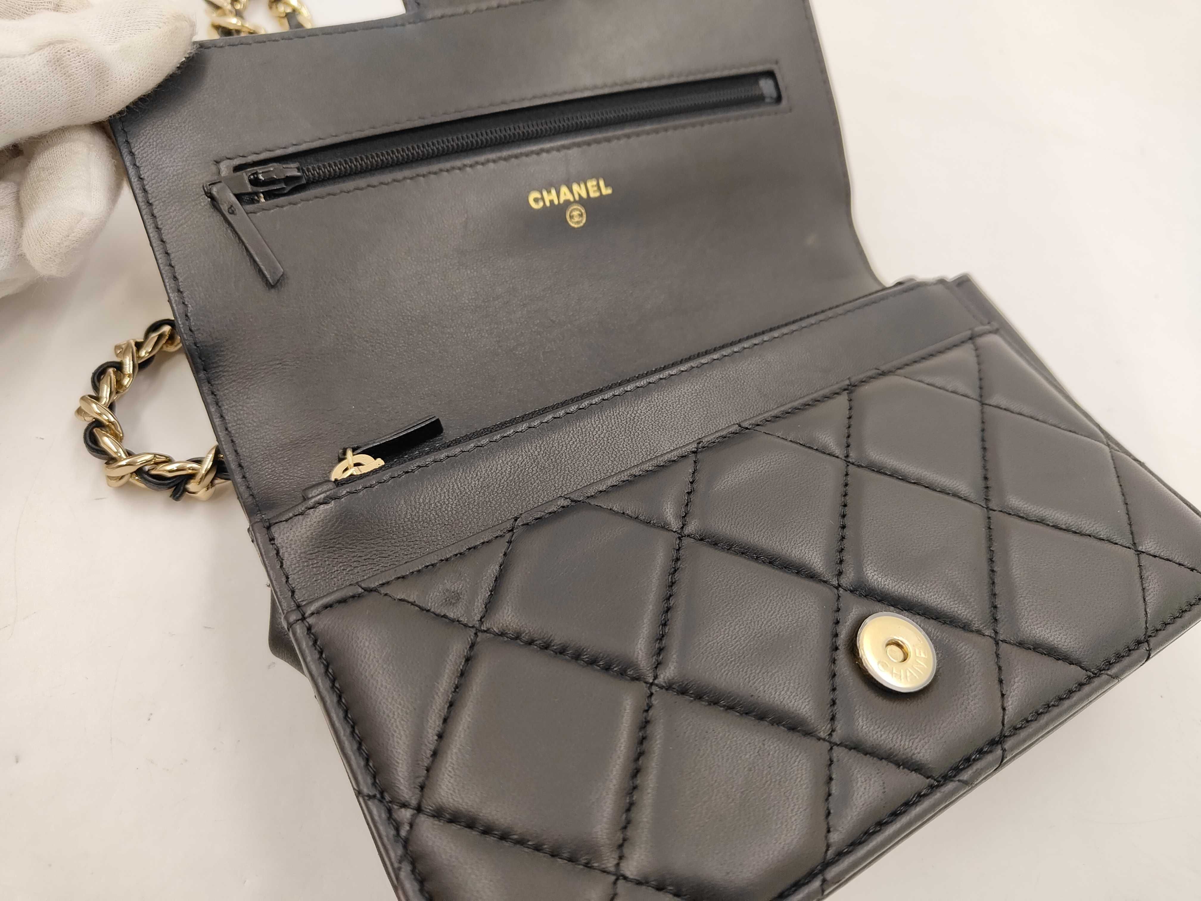 Matelassé Chain Shoulder Bag — view 8