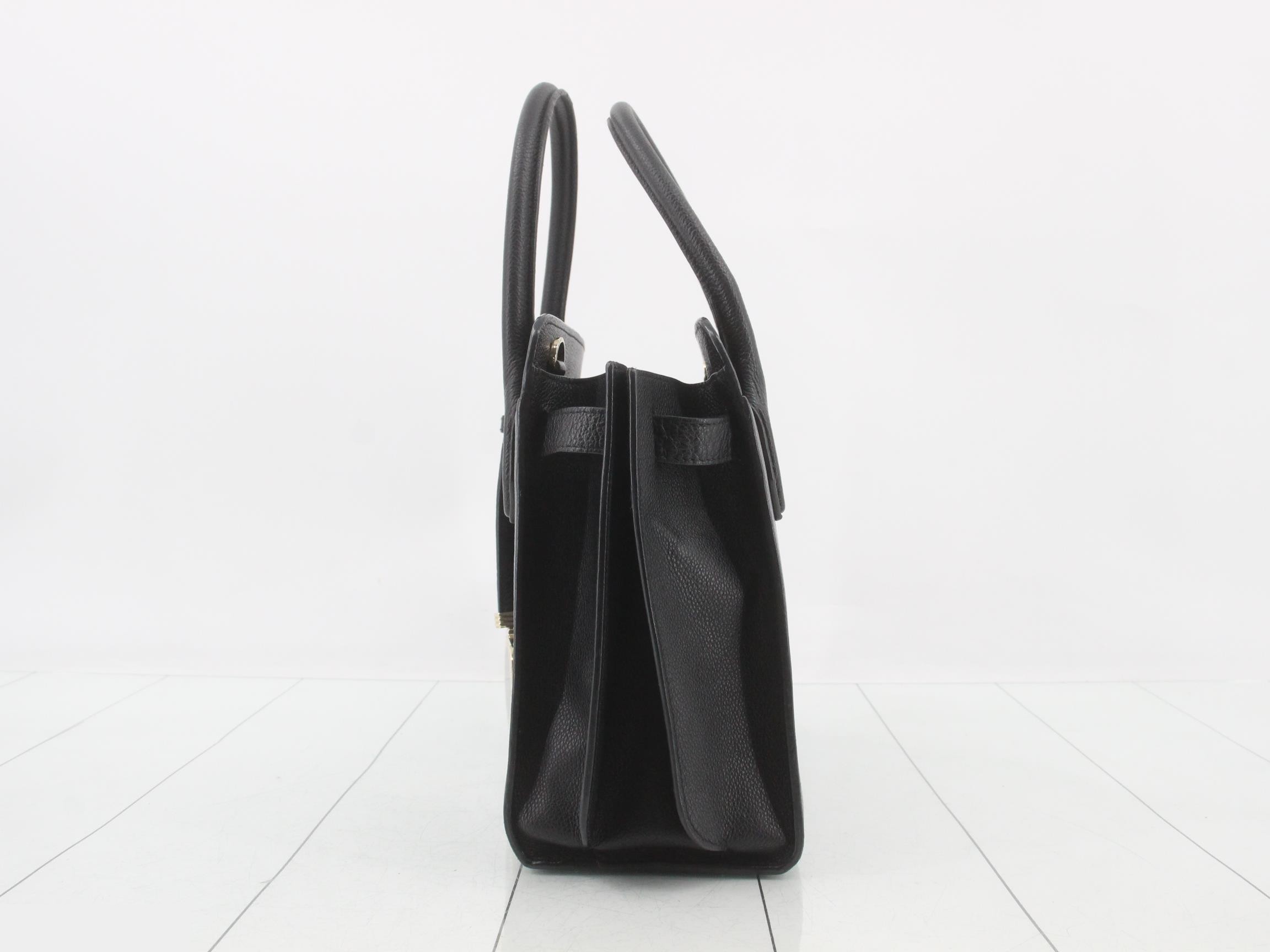 Alba black shoulder bag — view 3