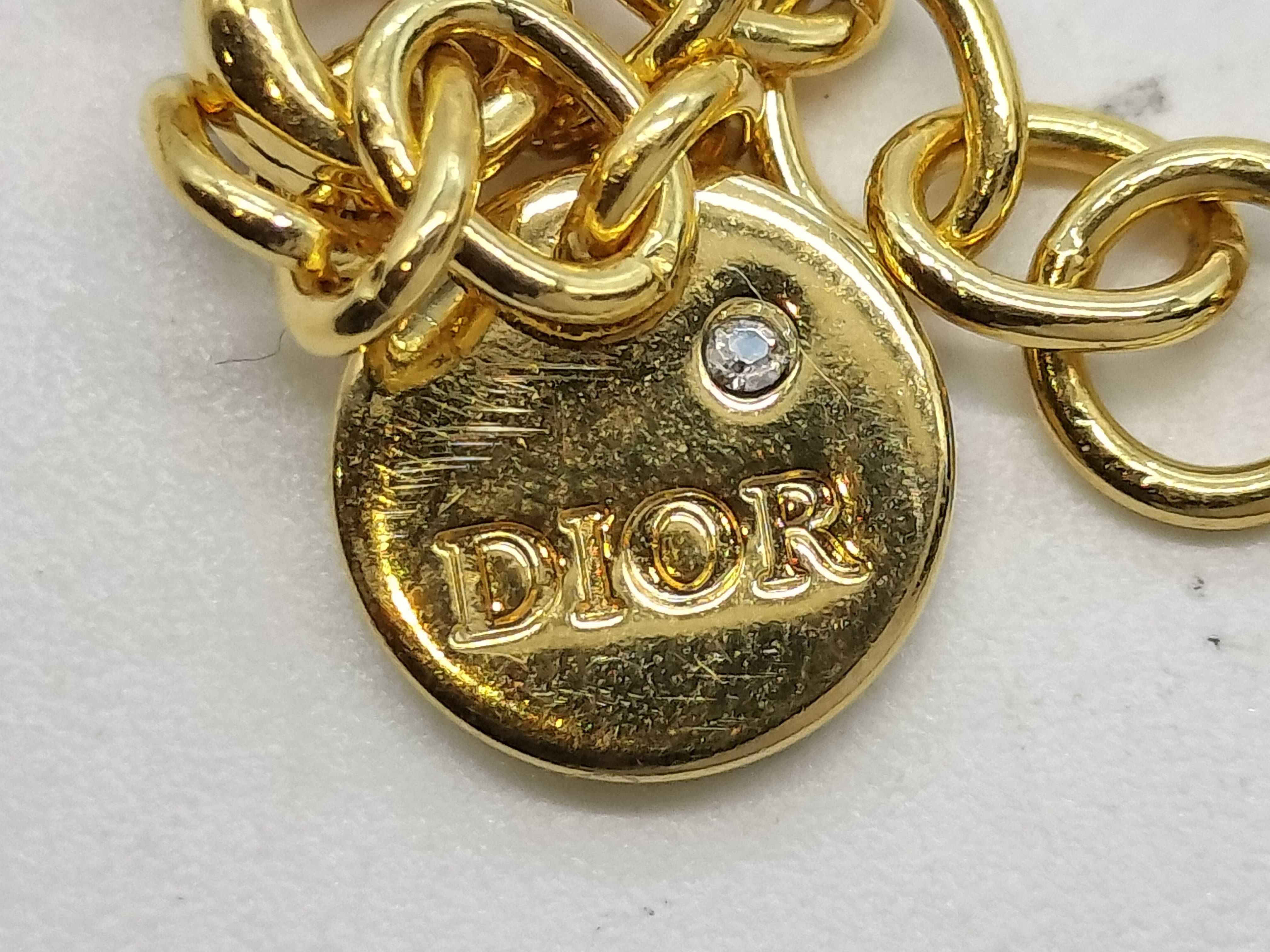 CD Logo Gold Bracelet/Bangle — view 6