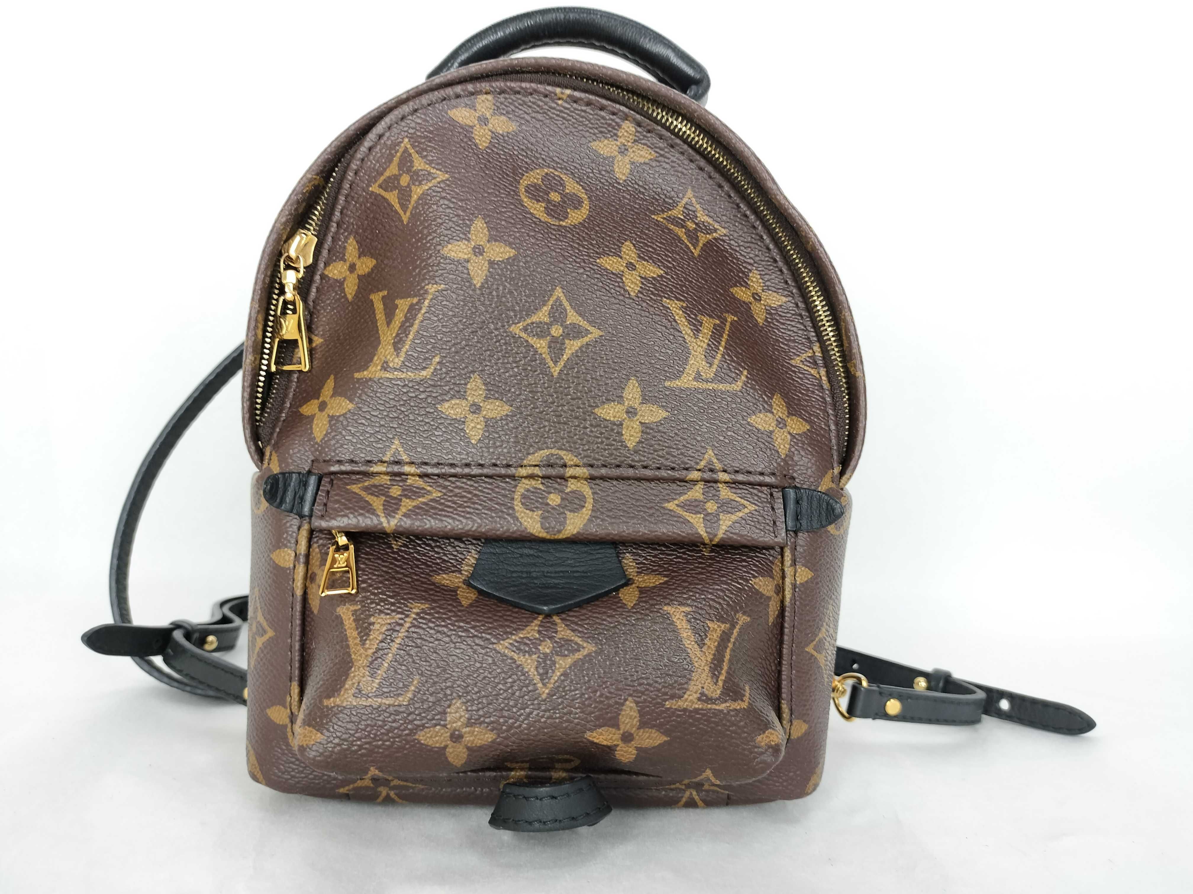 Monogram Palm Springs Backpack MINI M44873 Brown Rucksack