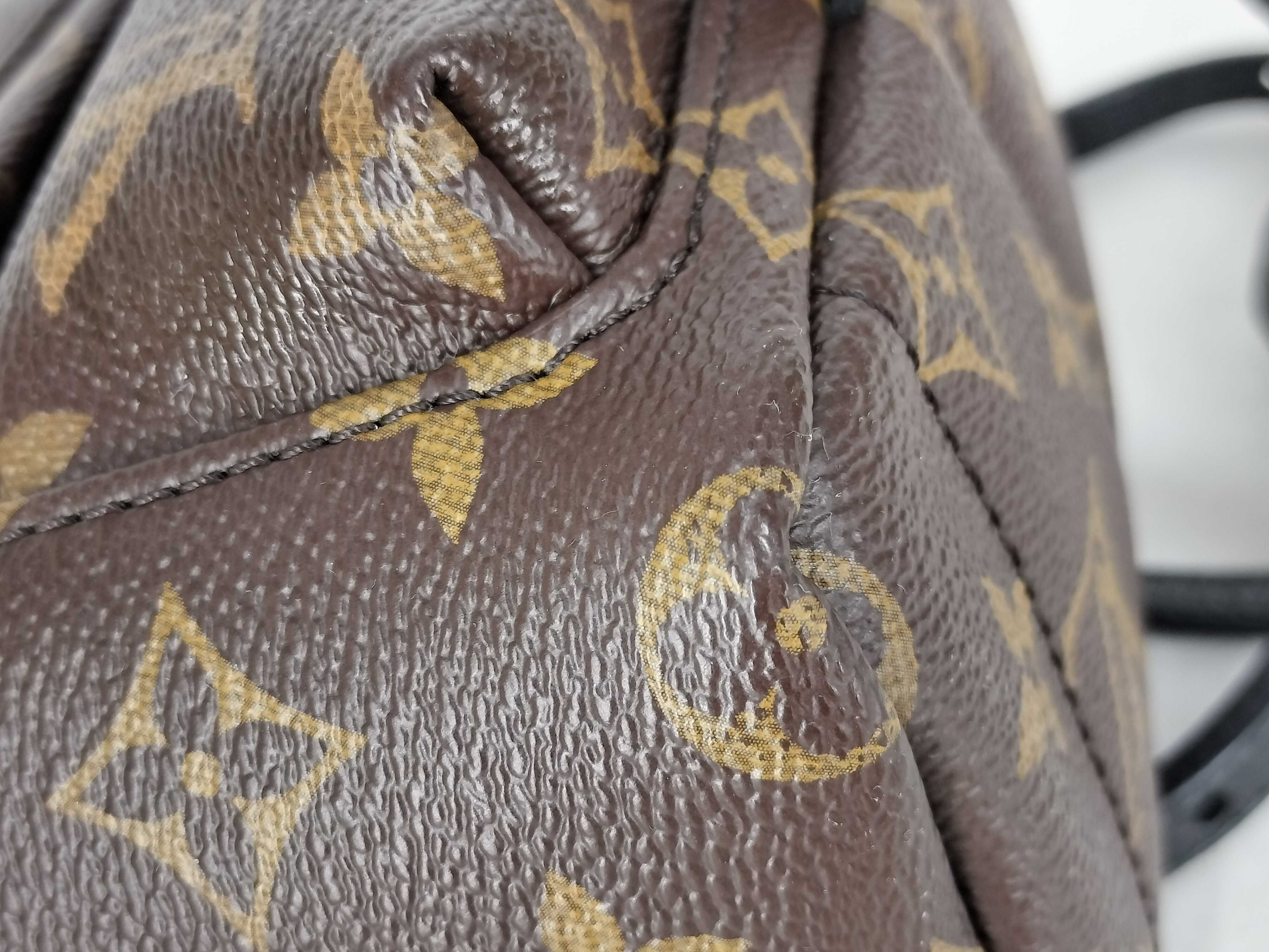 Monogram Palm Springs Backpack MINI M44873 Brown Rucksack — view 7