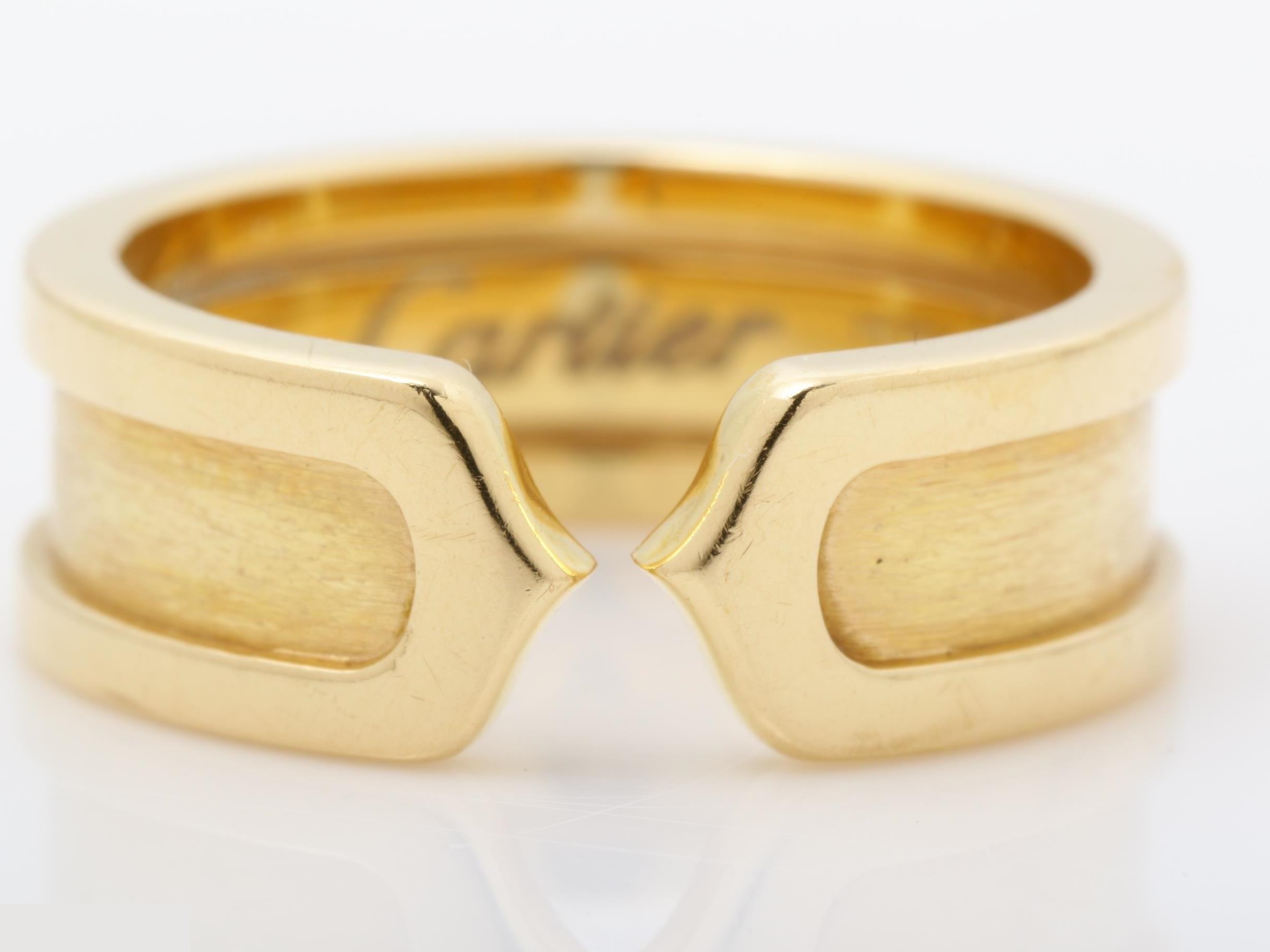 C2 Ring, approx. 6.5g, 750 PG, size #48 — view 2