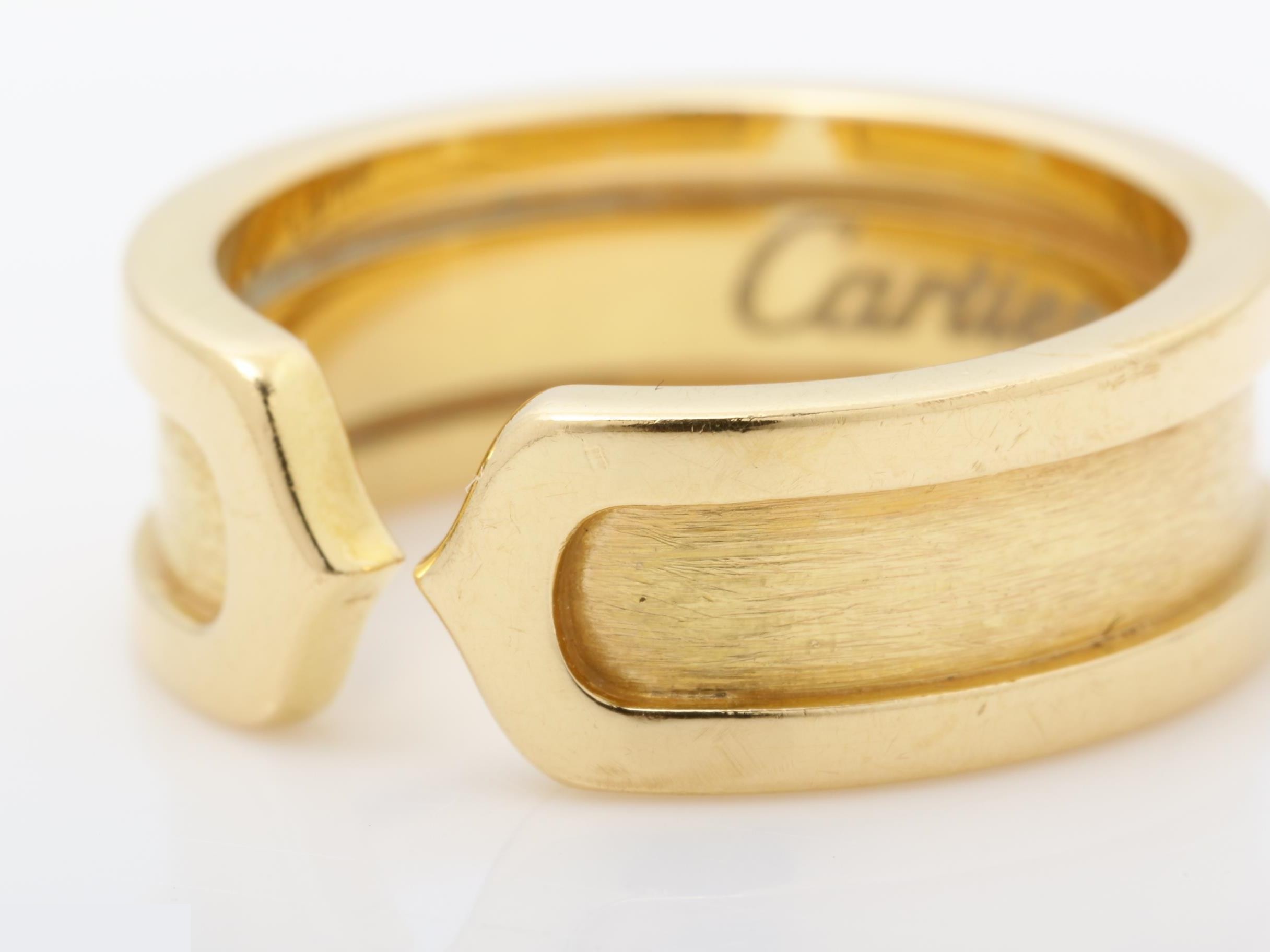 C2 Ring, approx. 6.5g, 750 PG, size #48 — view 3