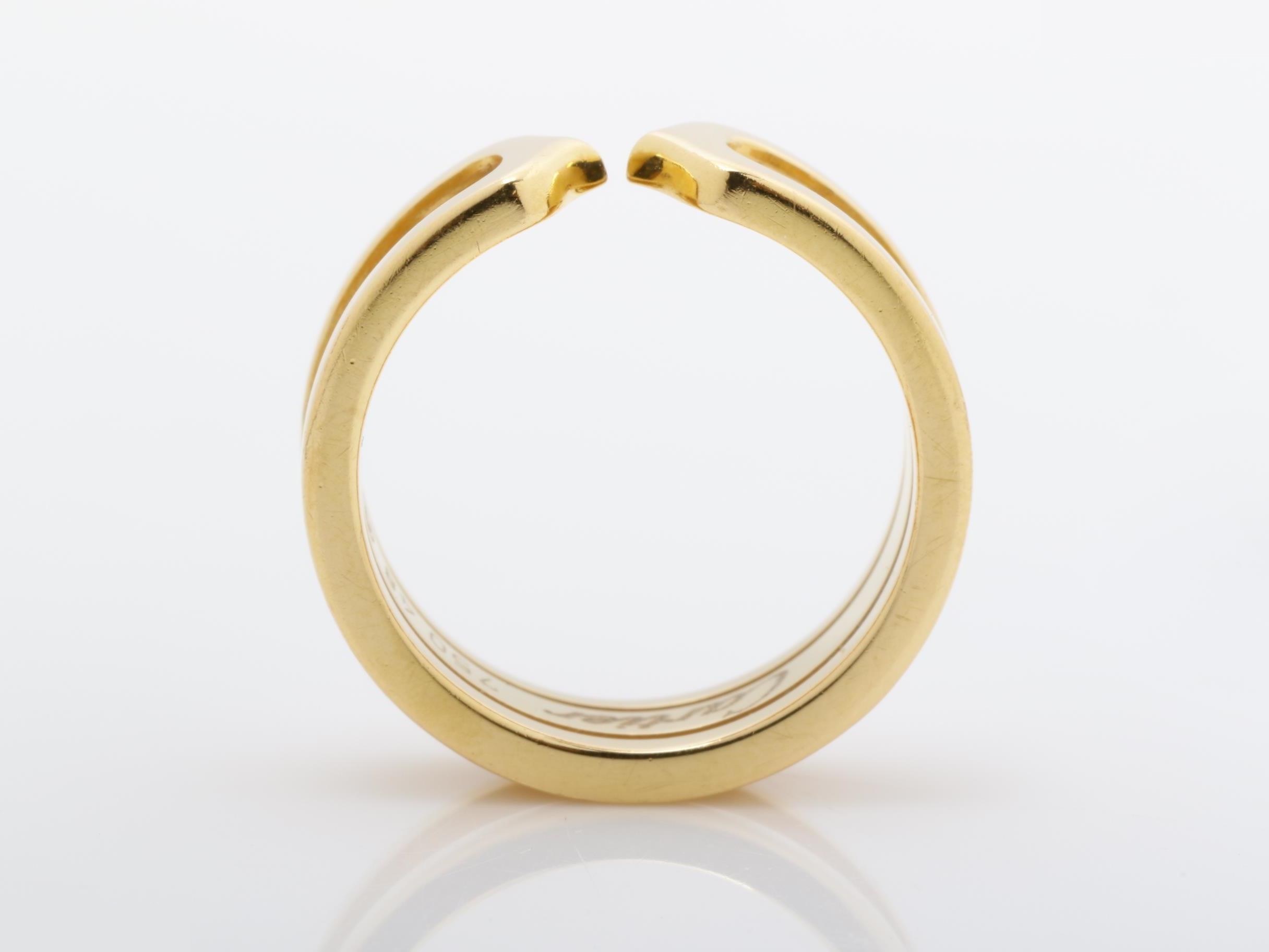 C2 Ring, approx. 6.5g, 750 PG, size #48 — view 5