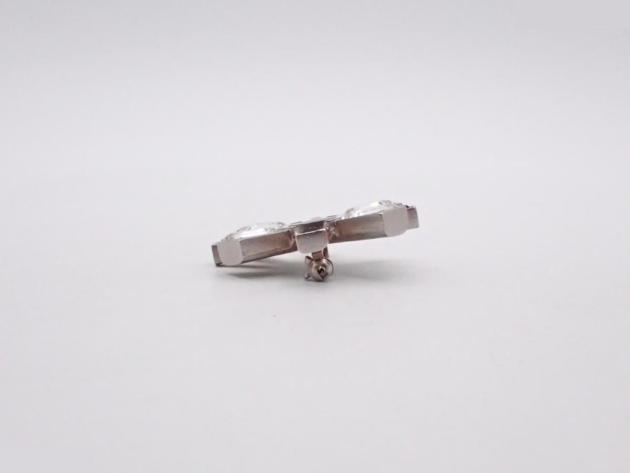 Brooch, Coco Mark, Colored Stone, Silver, 05A — view 3