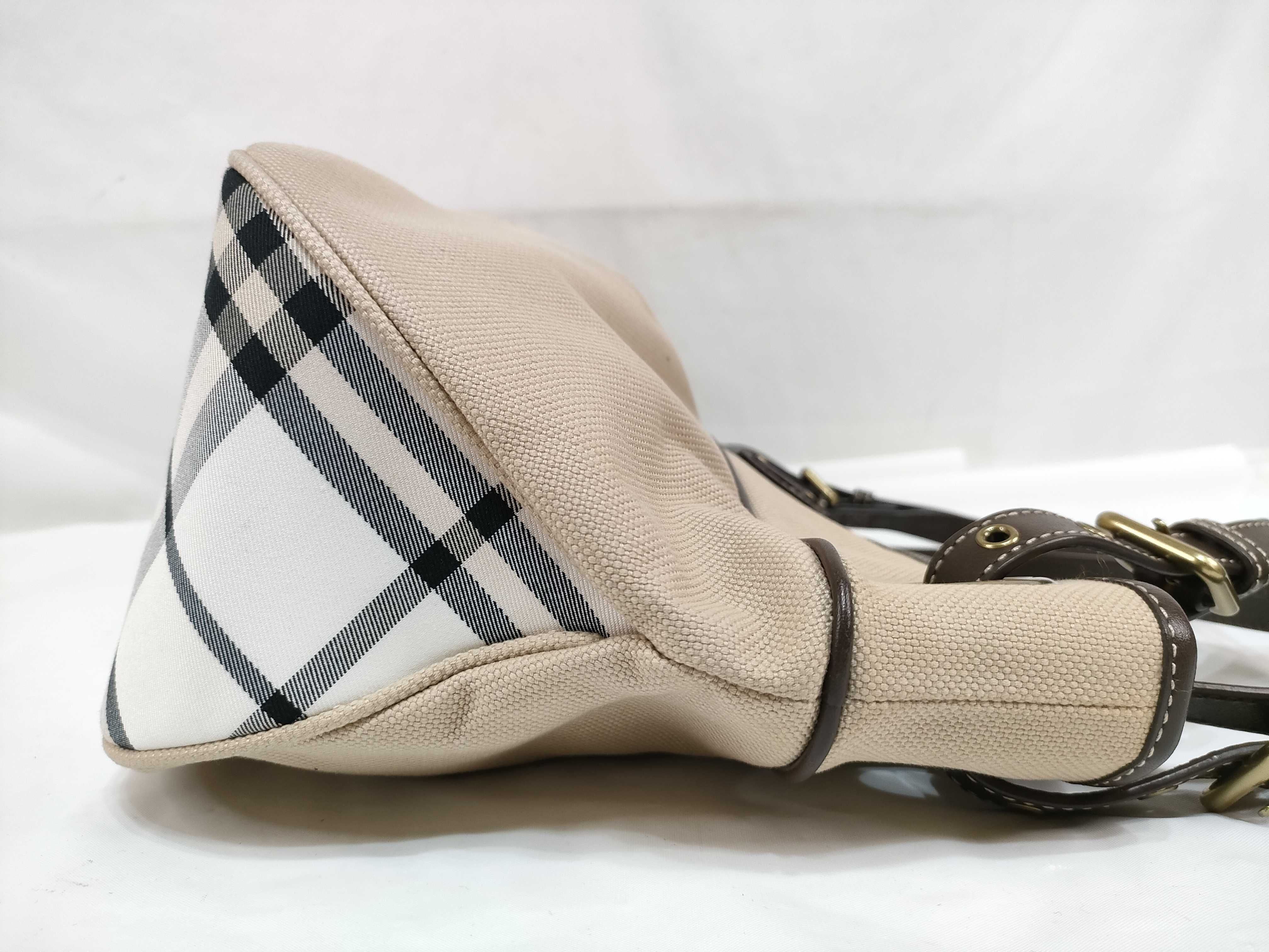 tote bag, beige and brown handbag — view 7