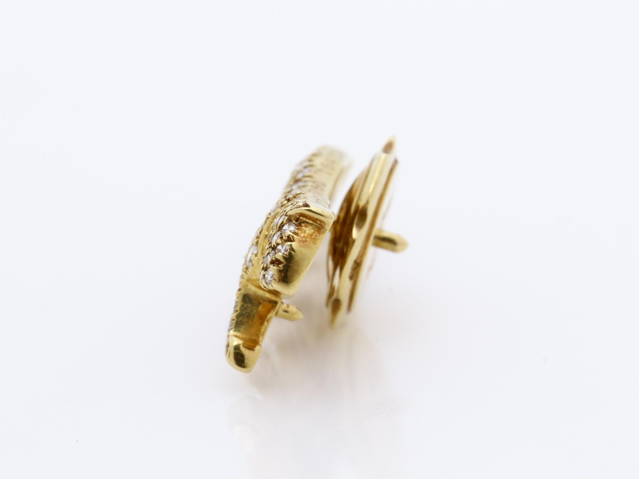 Panthère pin brooch, K18YG, medium diameter, 4.29g — view 5