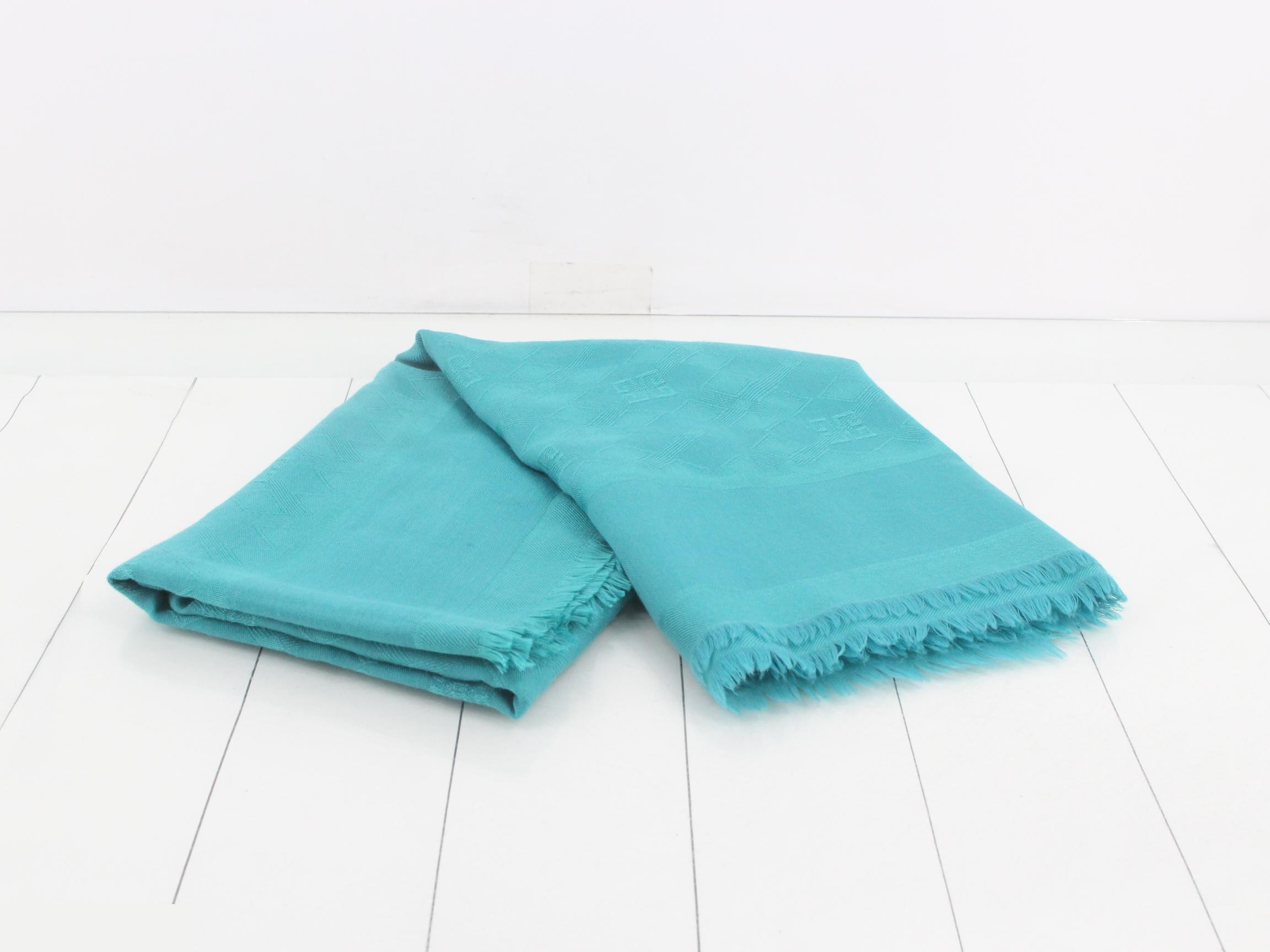 Scarf/Stole, Extra Large, 4G Logo, Silk/Wool — view 2