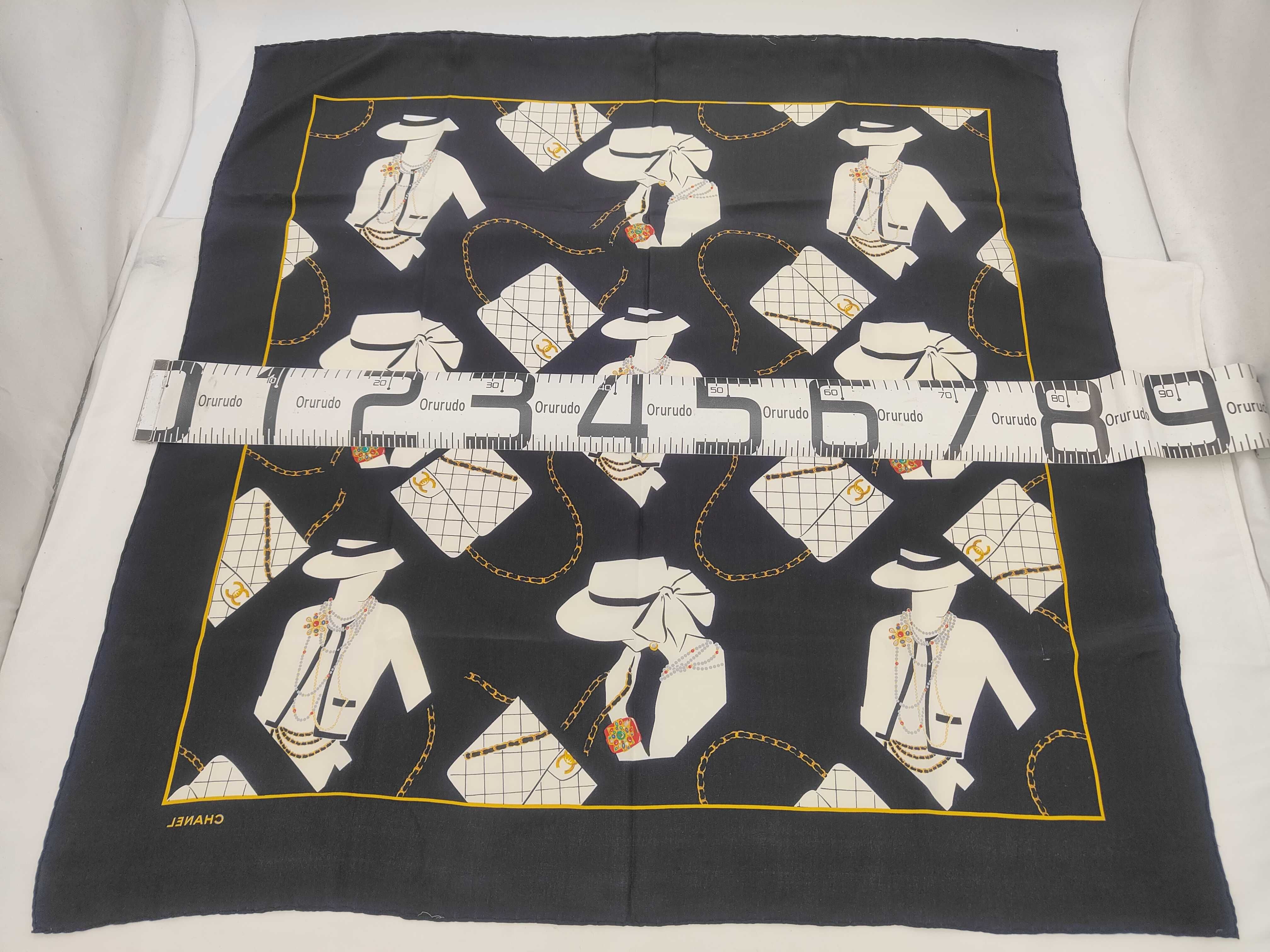 Mademoiselle Large Silk Scarf and other accessories — view 2