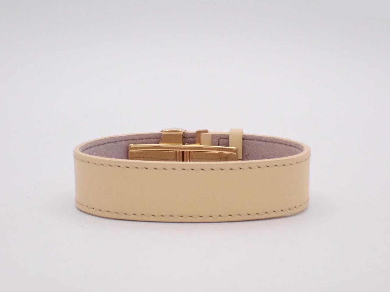 Brassle Vu Good Luck Bracelet, Vanilla, Wrist circumference approximately 17cm — view 2