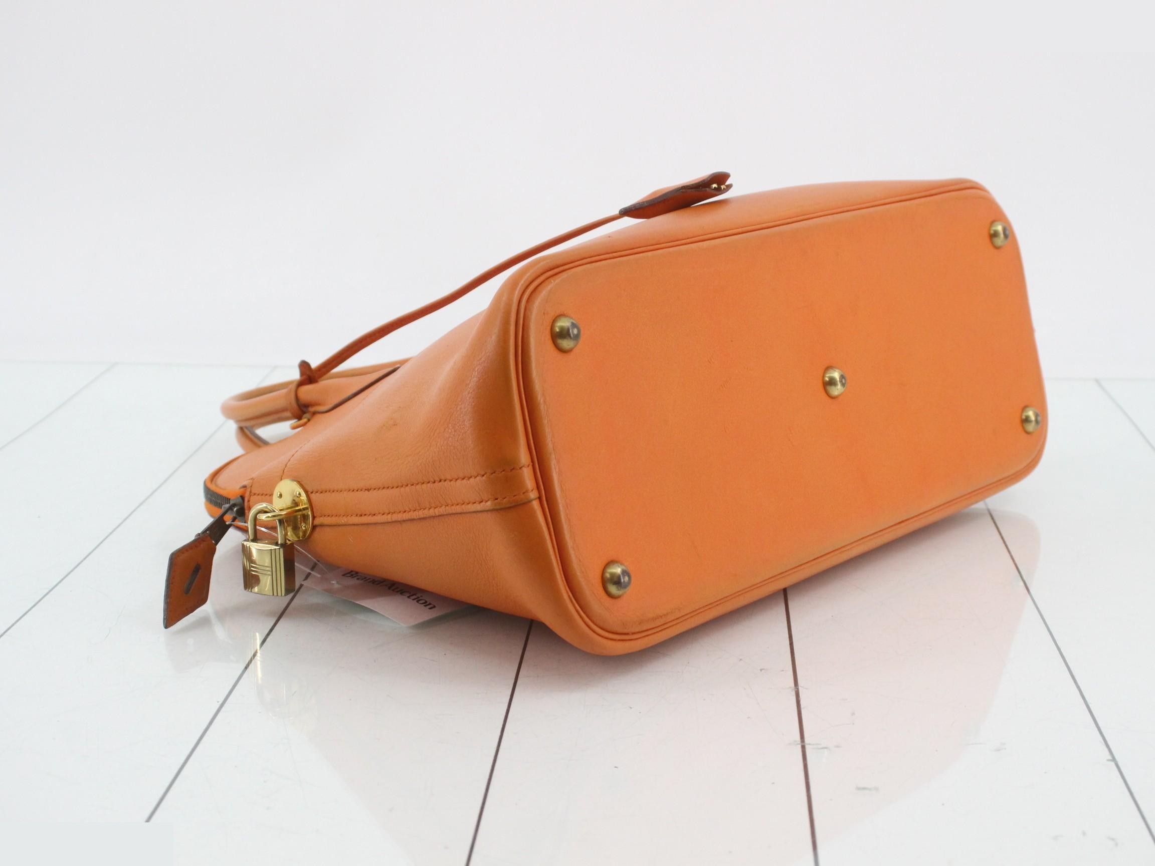 Bolide 35 Veau Gulliver Orange Gold Hardware X: 1994 — view 6