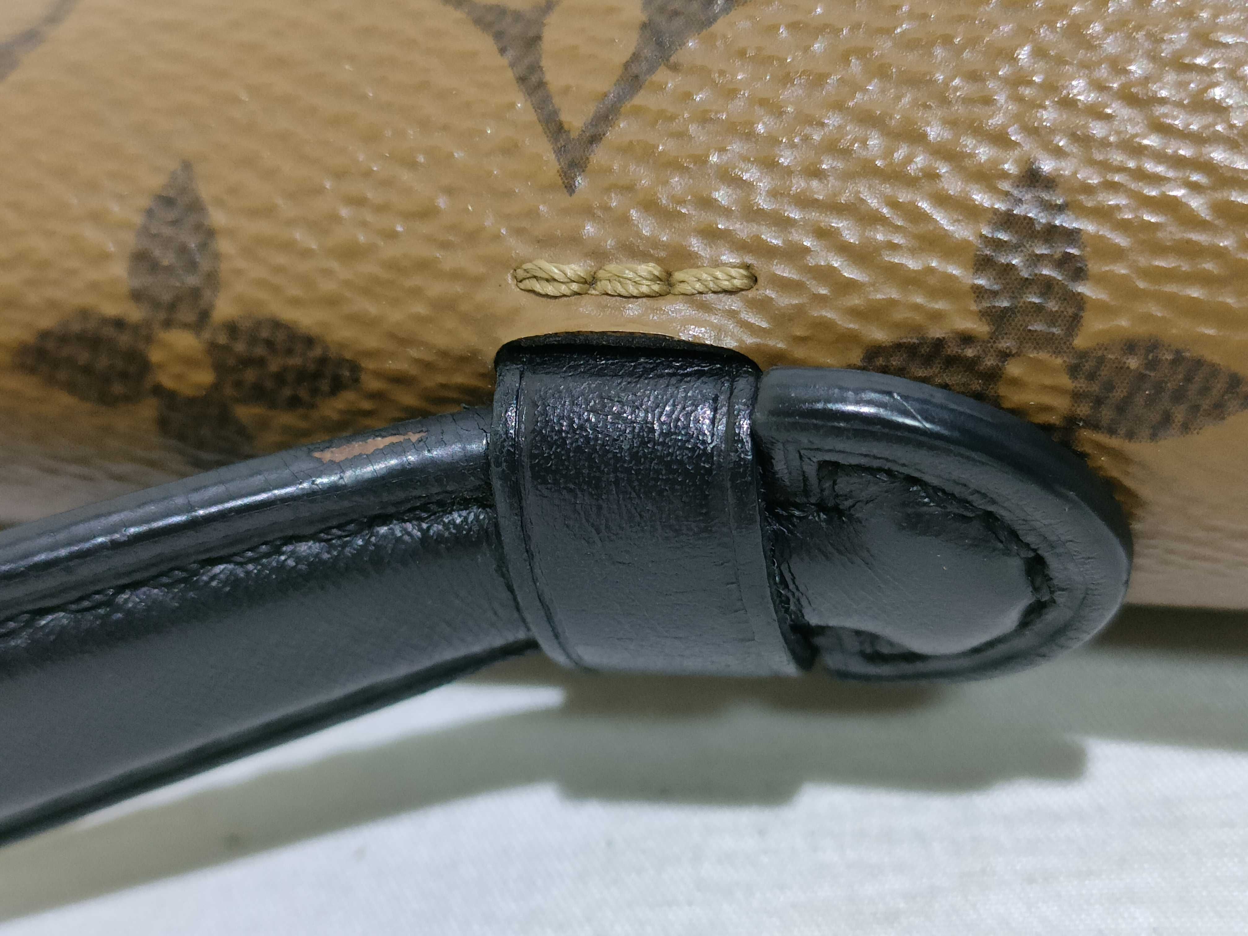 Monogram Louis Vuitton Monogram Message Shoulder Bag Handbag — view 5