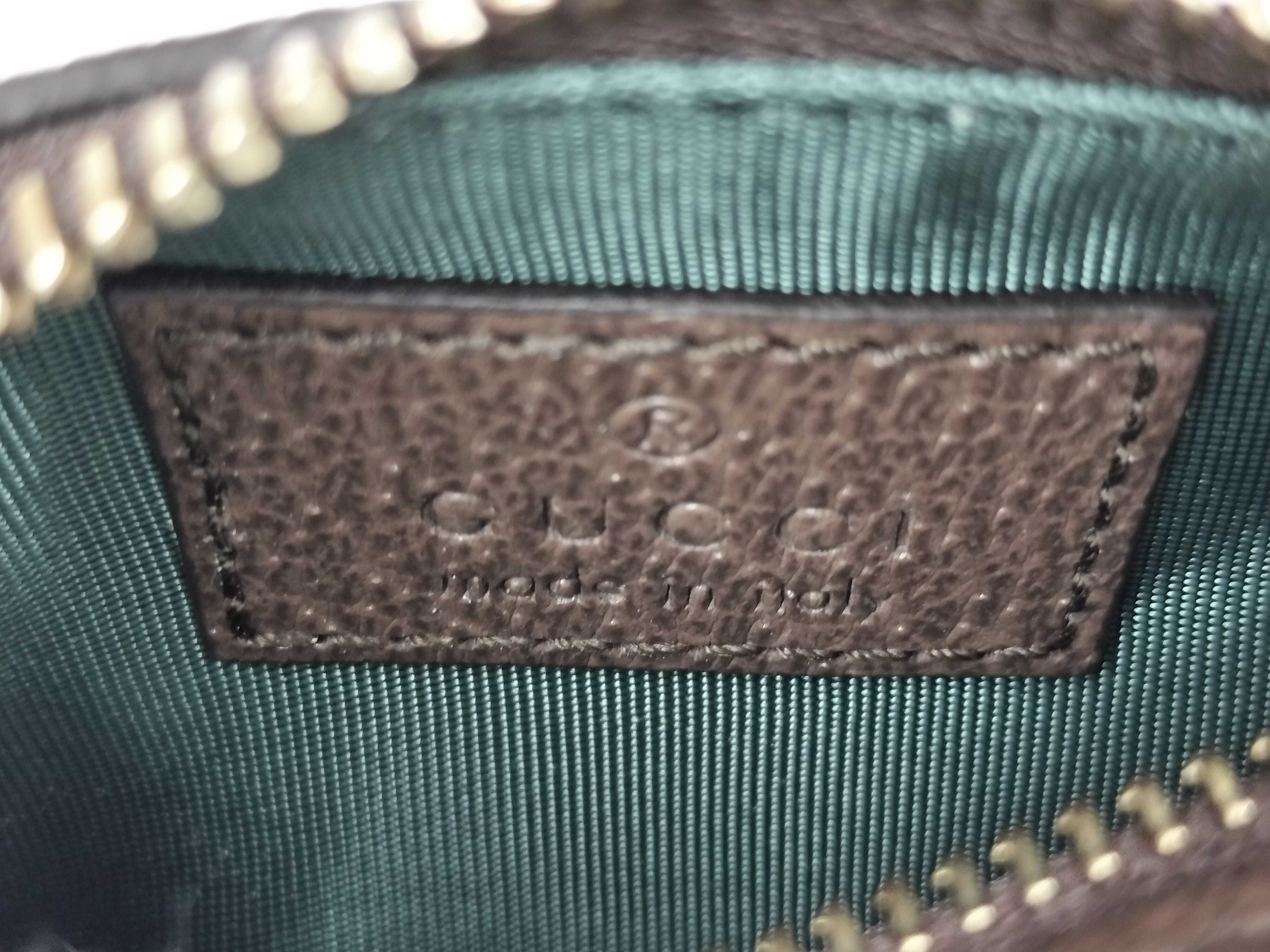 GG Supreme Unused Ophidia Mini Boston Bag with Charm and Other Accessories — view 12
