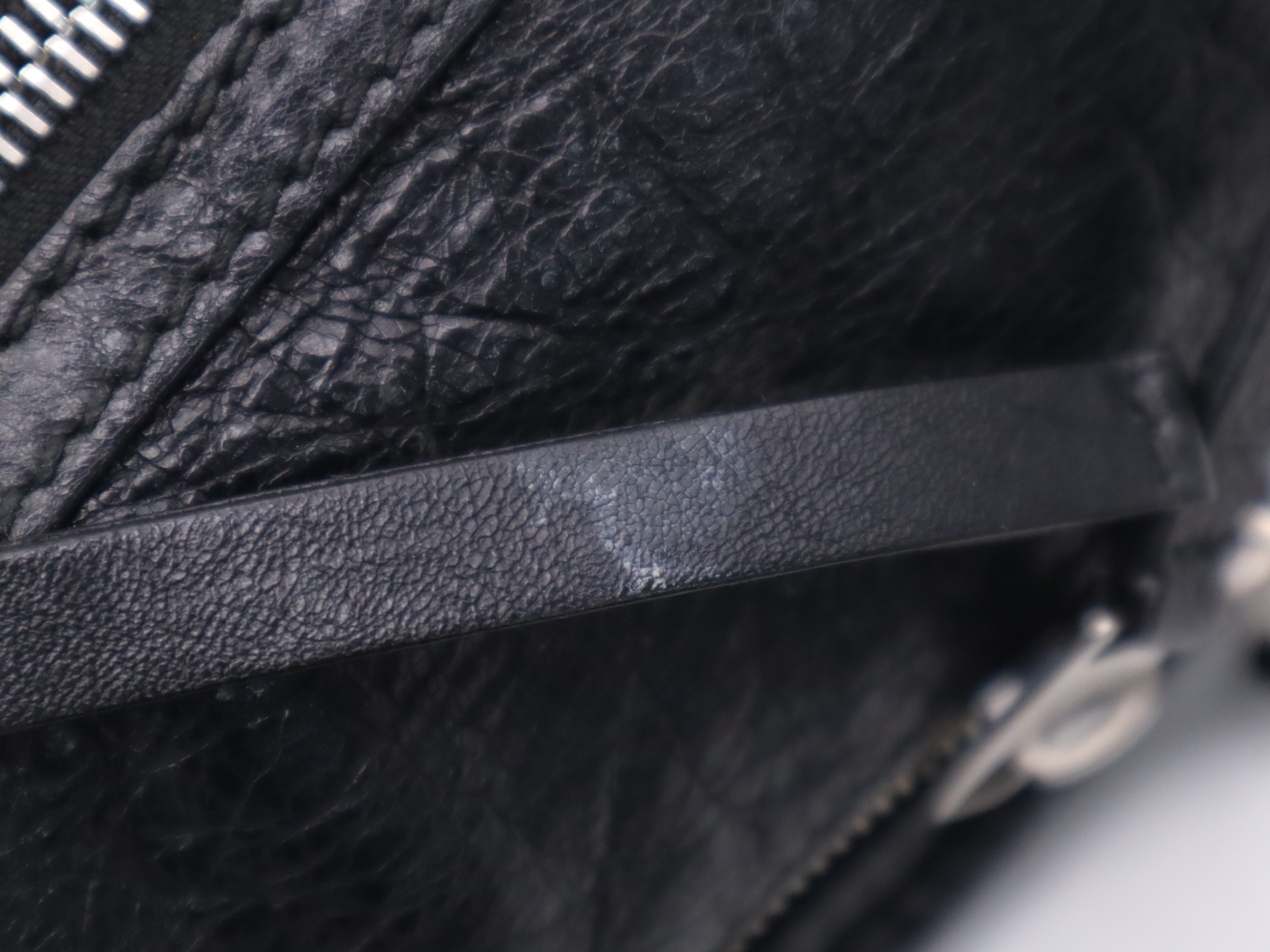 Leather Classic Neo Lift Body Bag, Black, Silver Hardware, Waist Bag — view 12