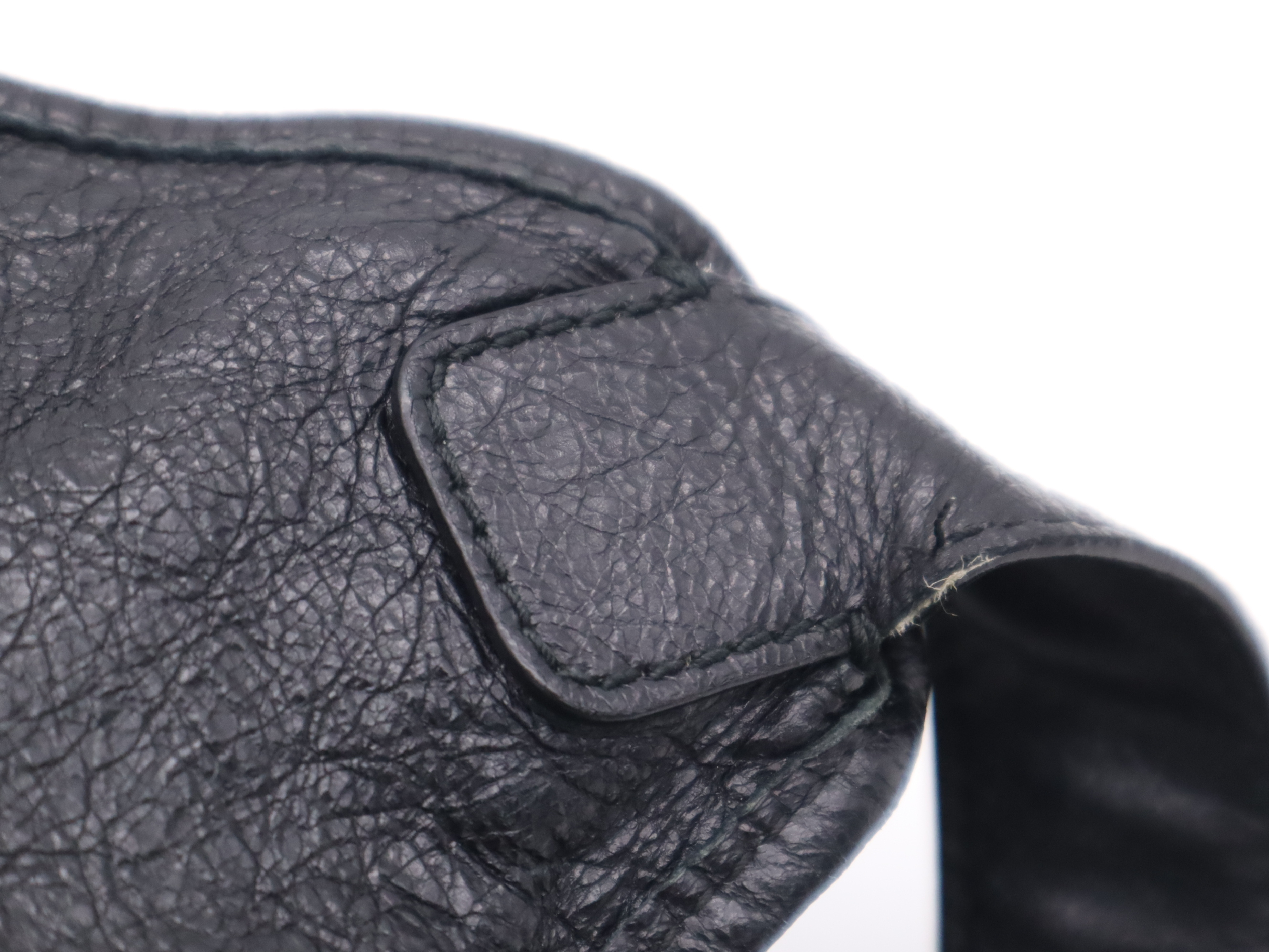 Leather Classic Neo Lift Body Bag, Black, Silver Hardware, Waist Bag — view 8