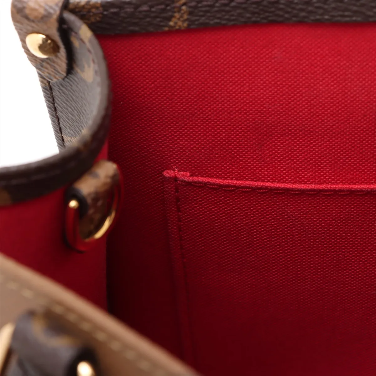 Monogram Giant Reverse OnTheGo PM M46373 Brown (RFID detected) — view 13