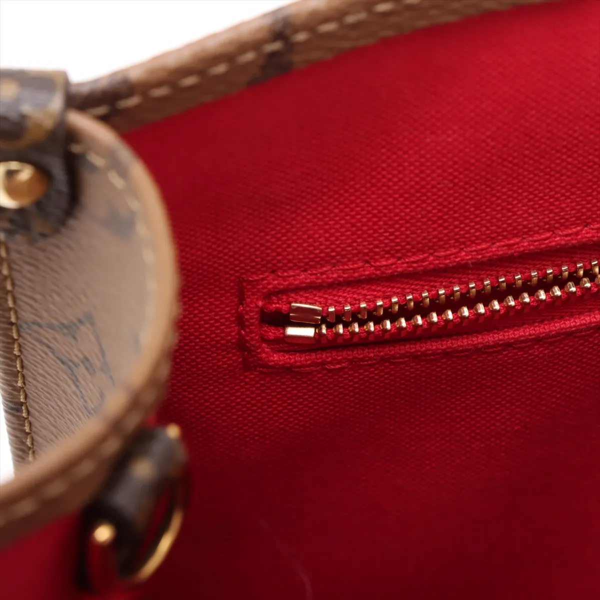 Monogram Giant Reverse OnTheGo PM M46373 Brown (RFID detected) — view 14