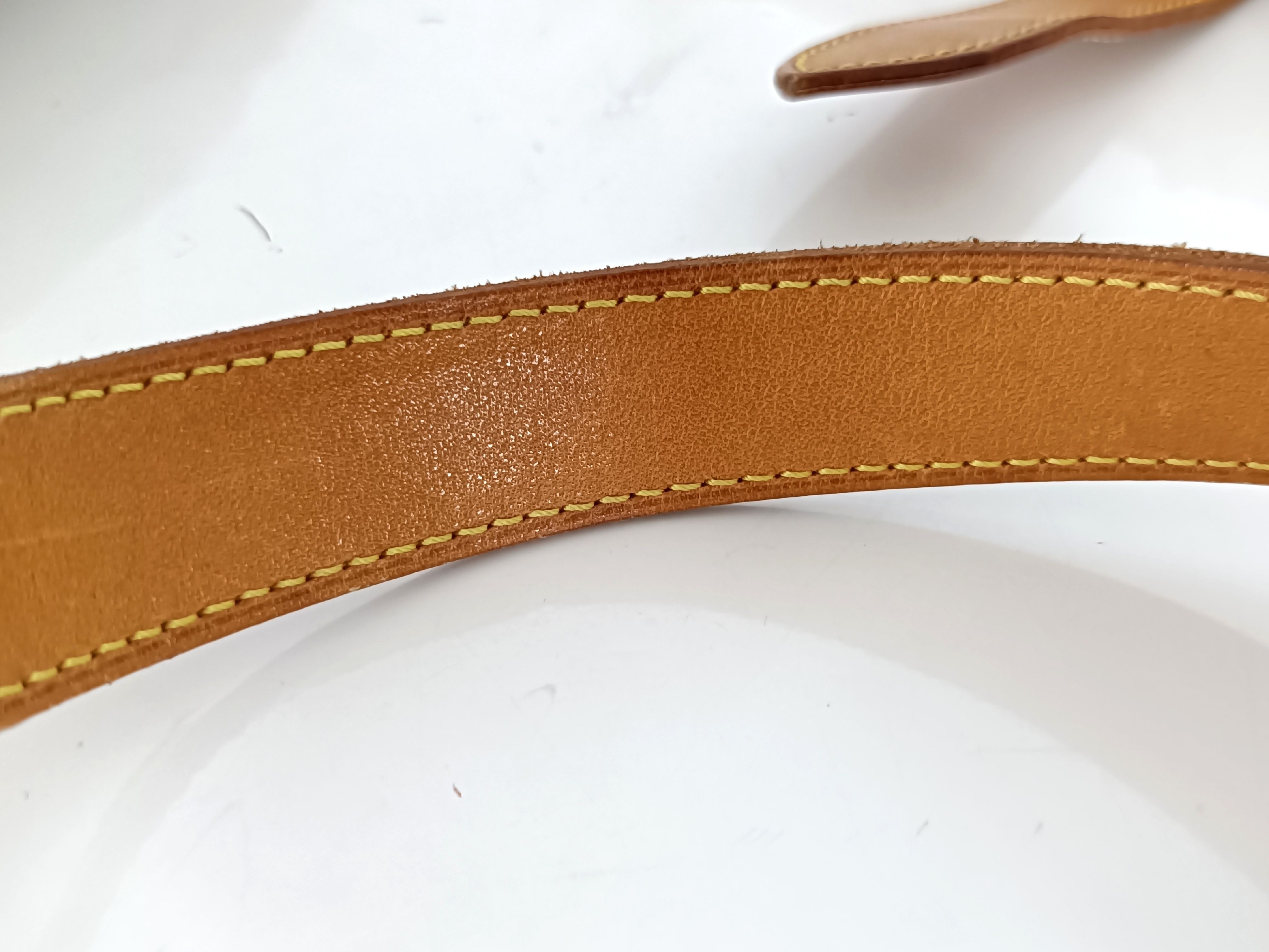 Monogram Louis Vuitton Monogram M42254 Saumur 35 Shoulder Bag — view 4