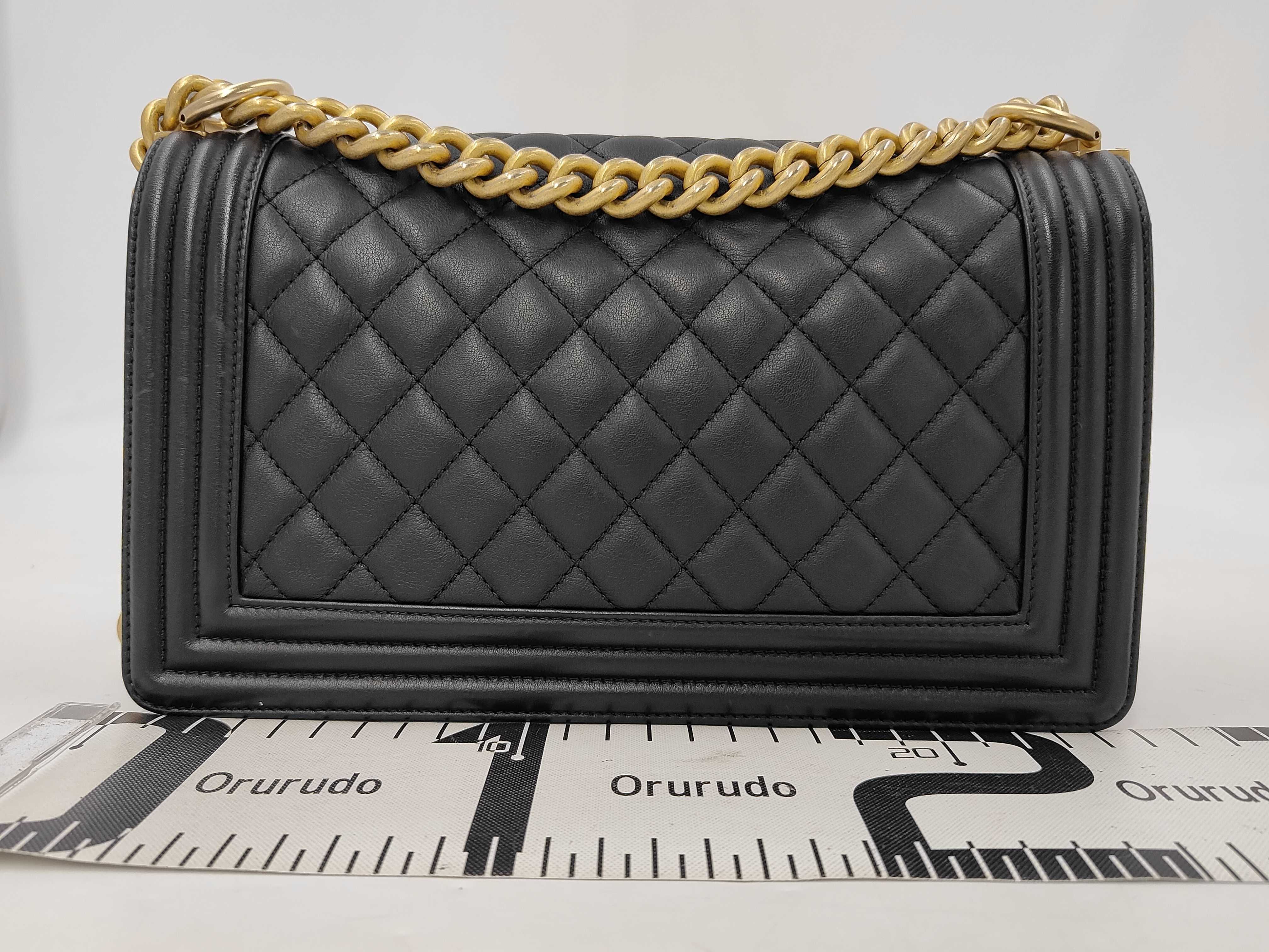 Boy Chanel Lambskin Matelassé Shoulder Bag — view 2