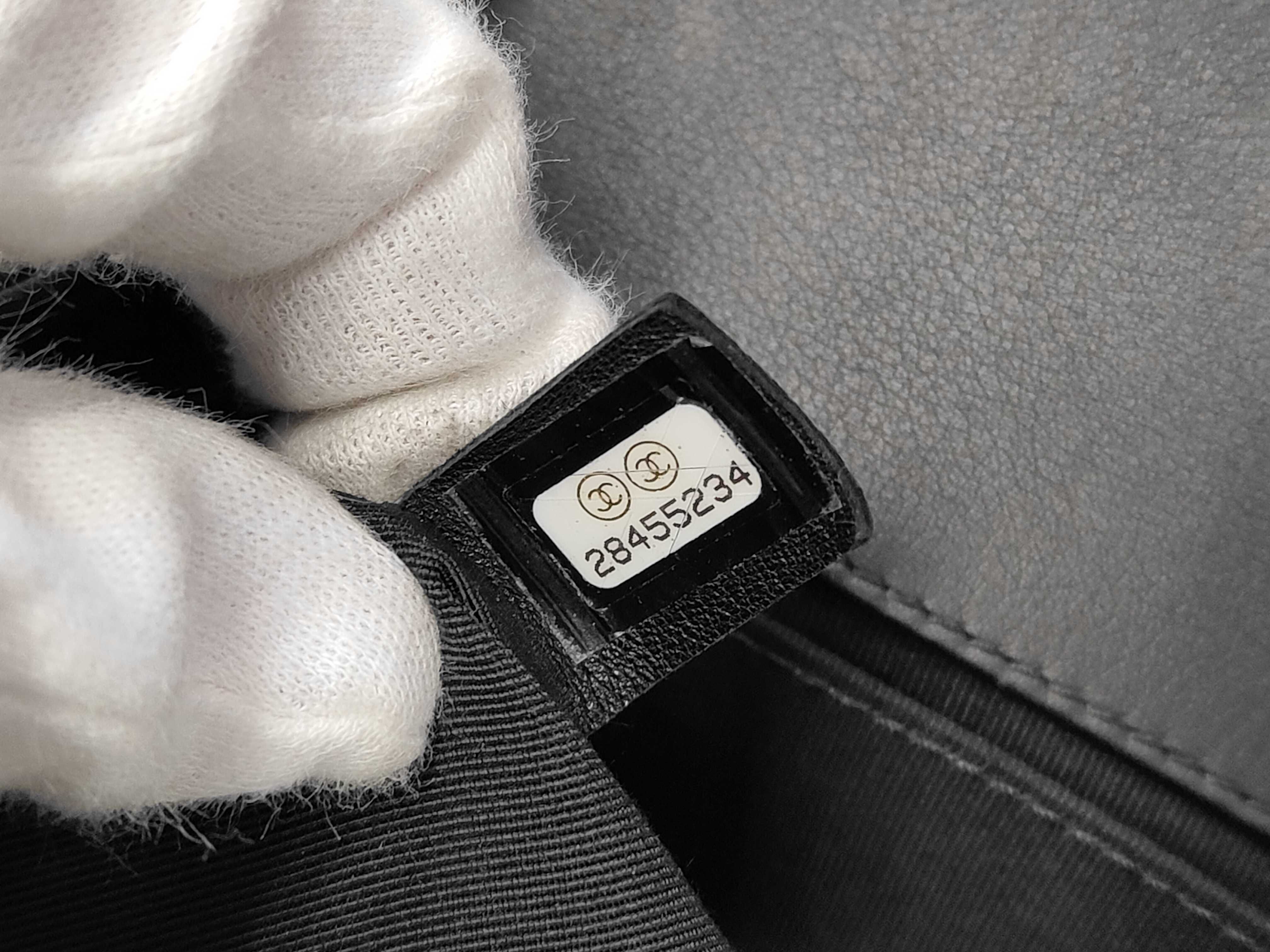 Boy Chanel Lambskin Matelassé Shoulder Bag — view 12