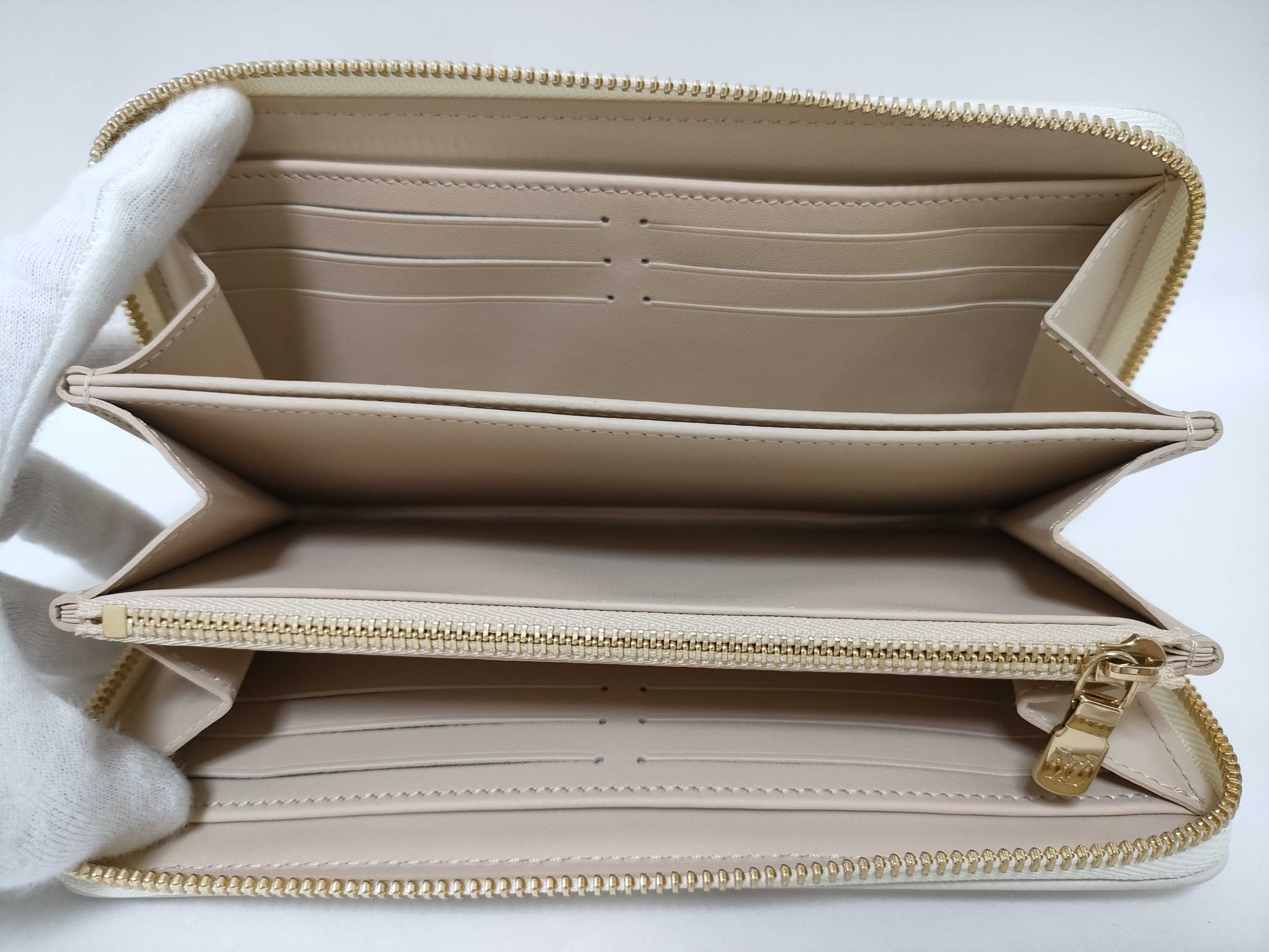 Monogram Zippy Wallet Long Wallet Dream Beige M15091 Wallet — view 9