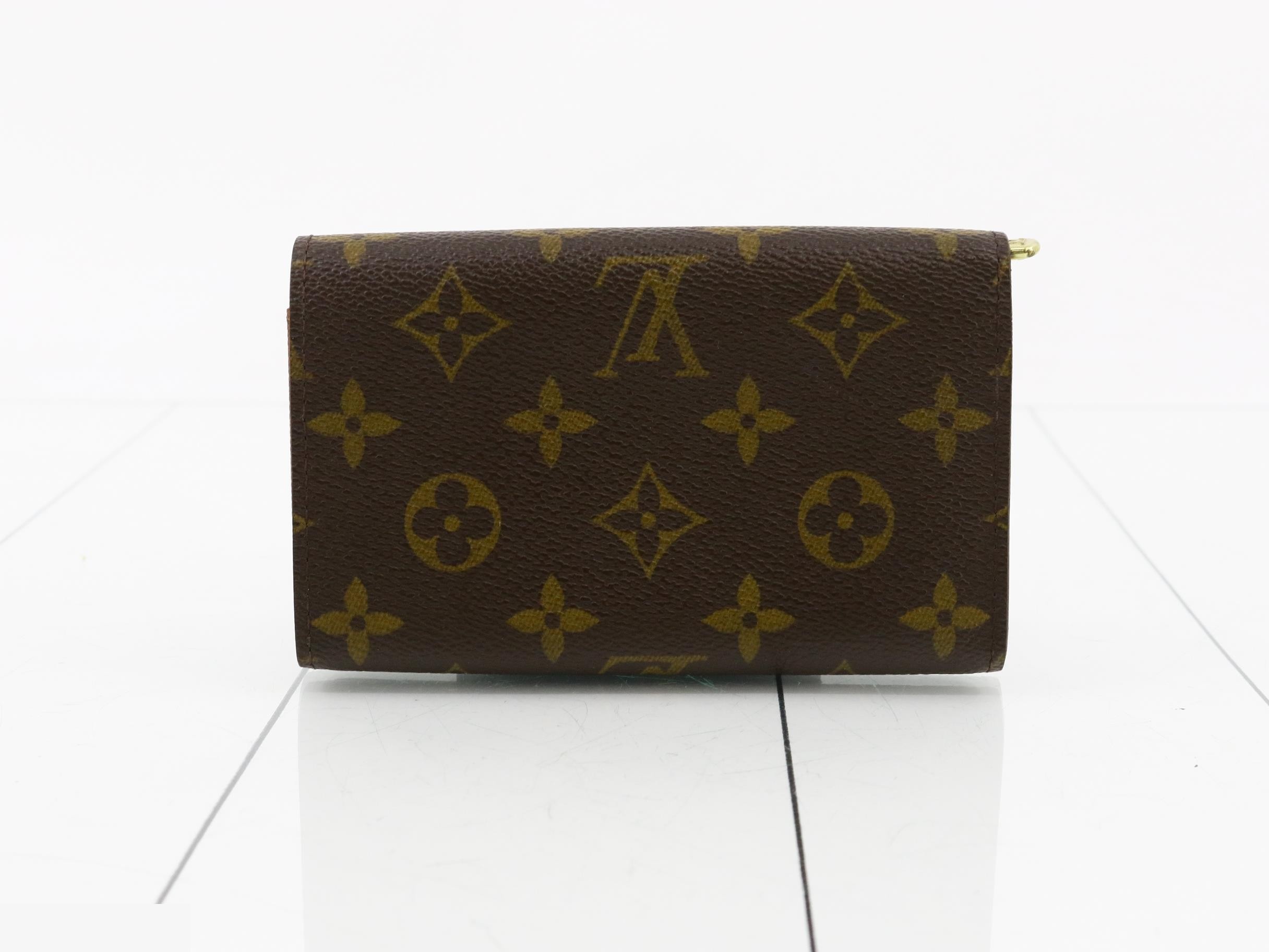 Monogram folding wallet — view 2