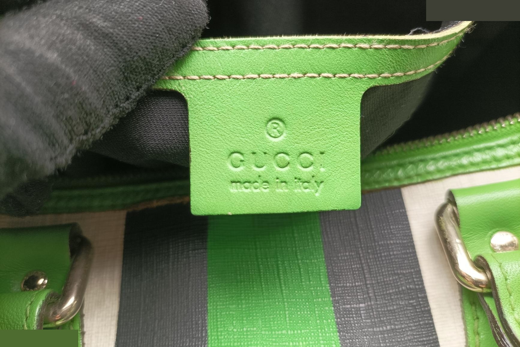 UNICEF Joy PVC Coated Canvas - Green x White x Black — view 7