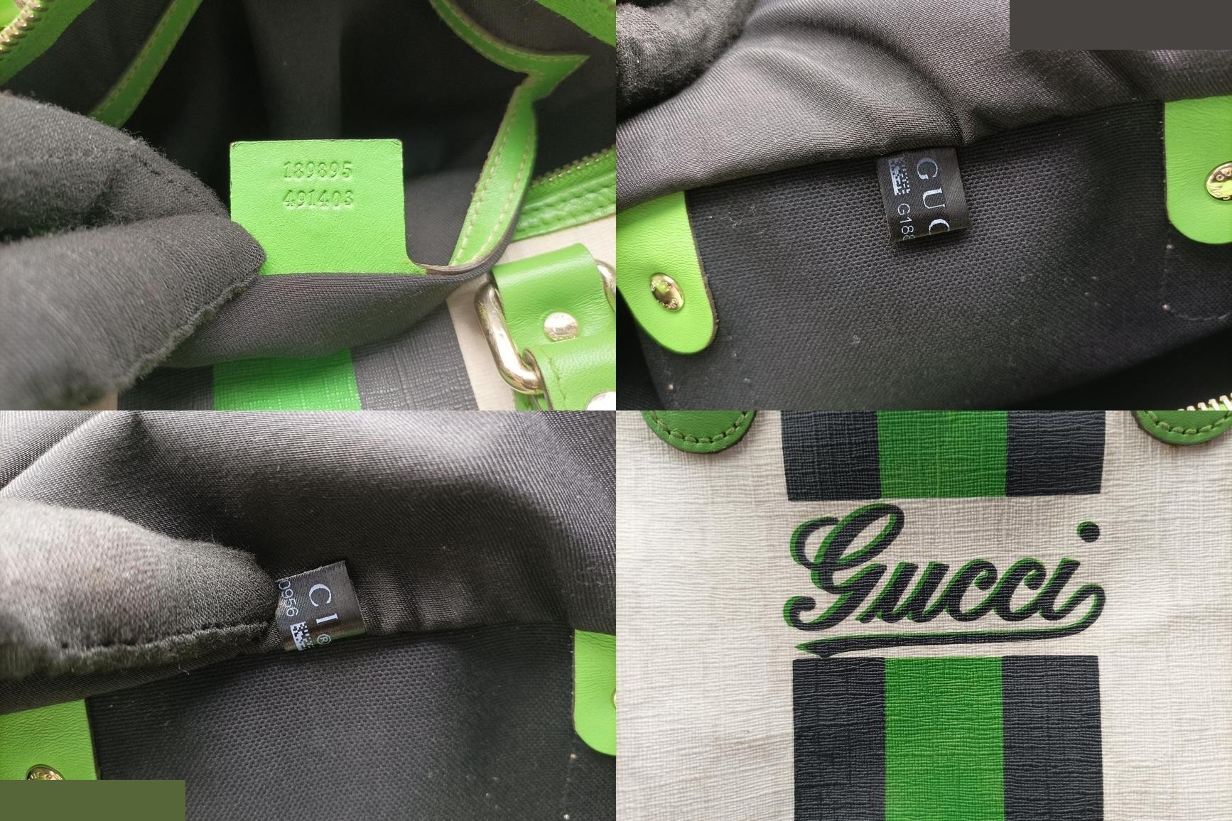 UNICEF Joy PVC Coated Canvas - Green x White x Black — view 8