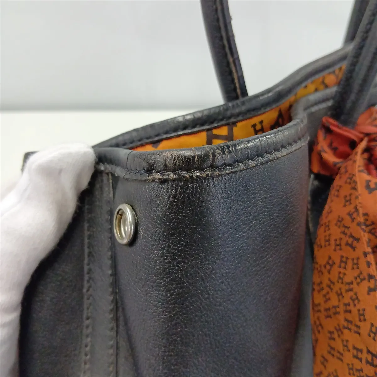 Garden Twilly TPM, Veau Swift leather, black, silver hardware I: 2005 — view 10