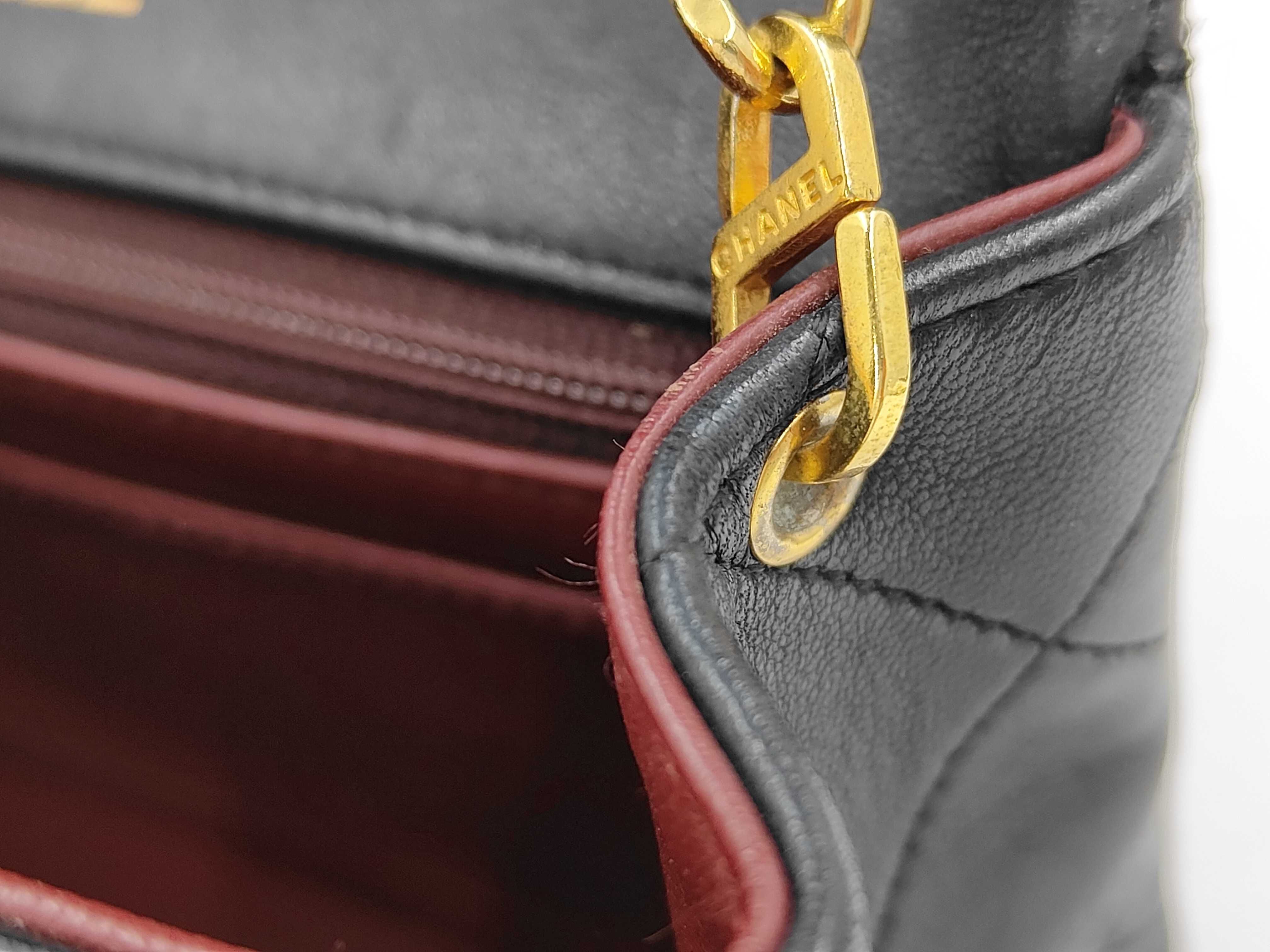 Mini Matelassé Lambskin Shoulder Bag — view 8