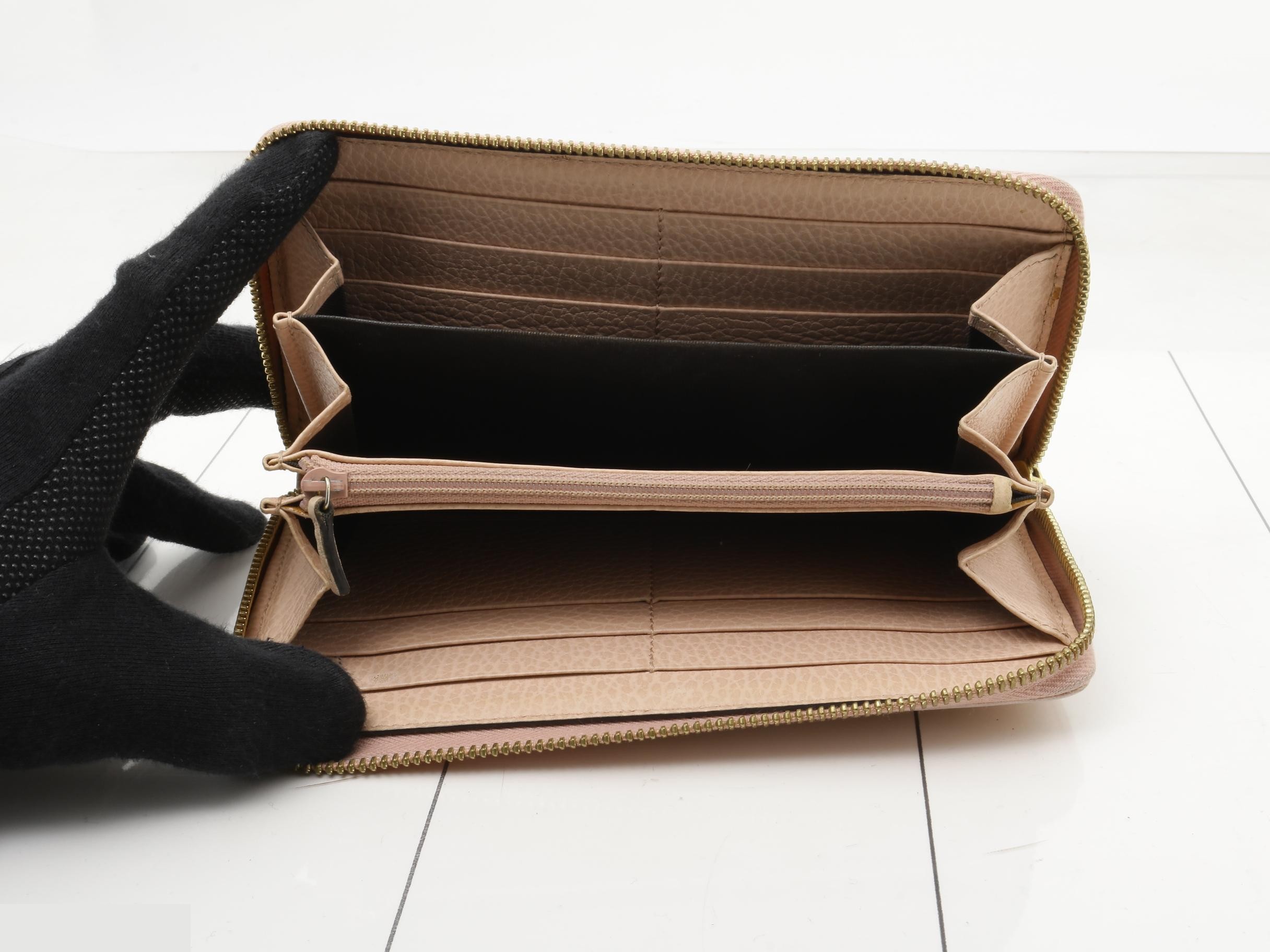 Long wallet 496334 GG Marmont Leather — view 4