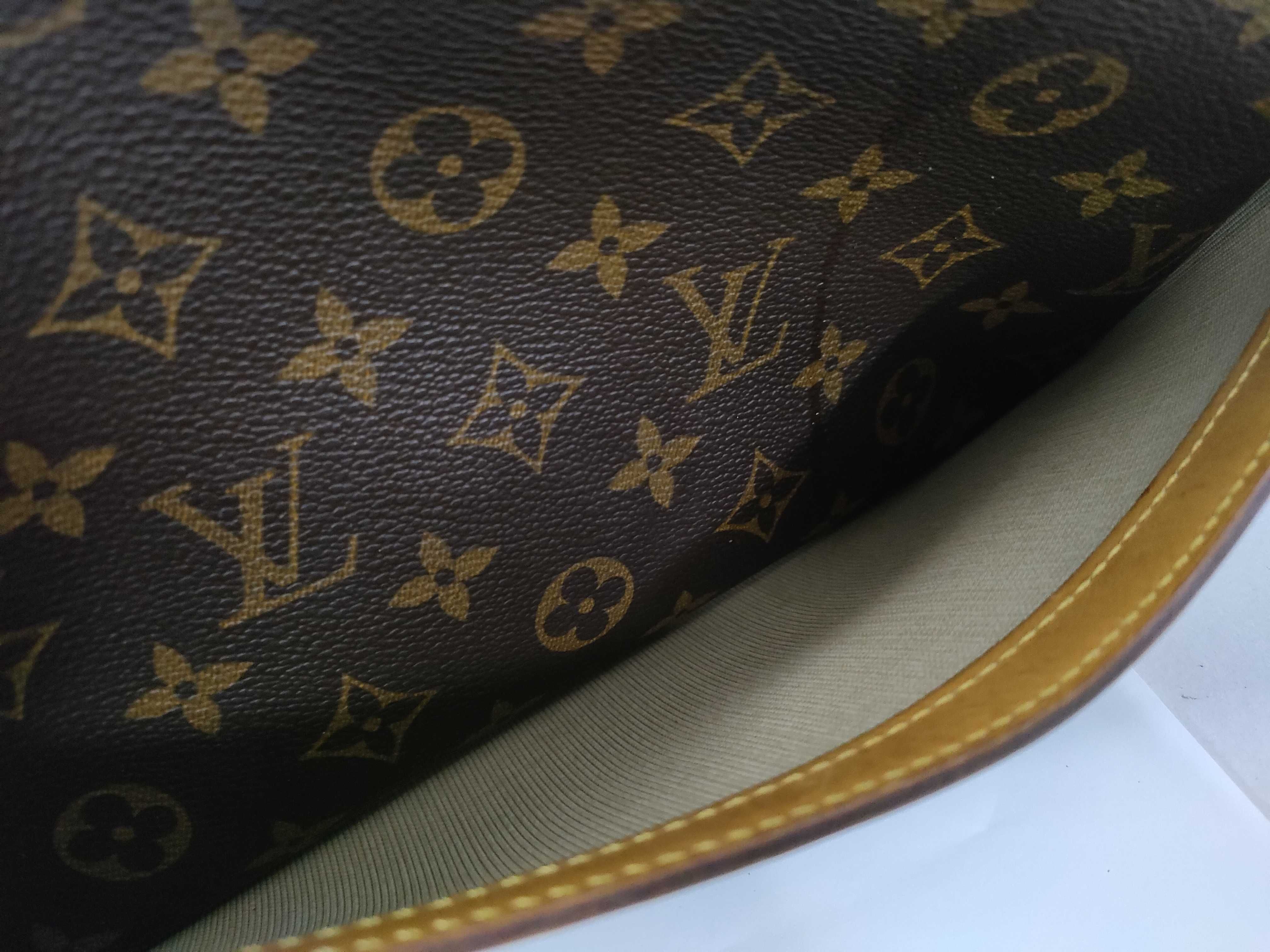 Monogram Vuitton Reporter Shoulder Bag — view 11