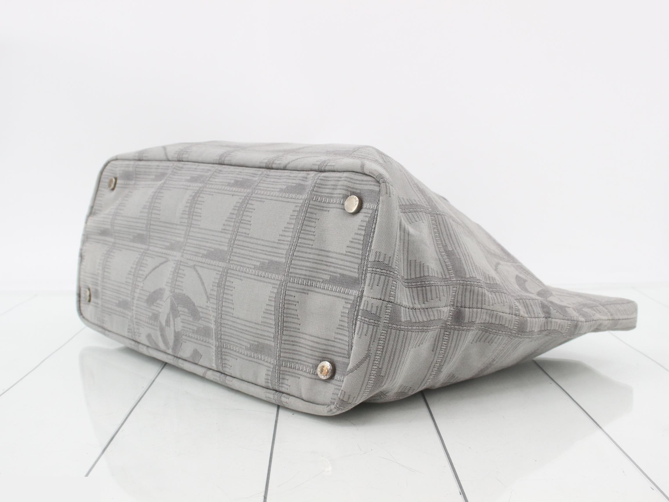 New Travel Line Tote Bag Gray — view 6