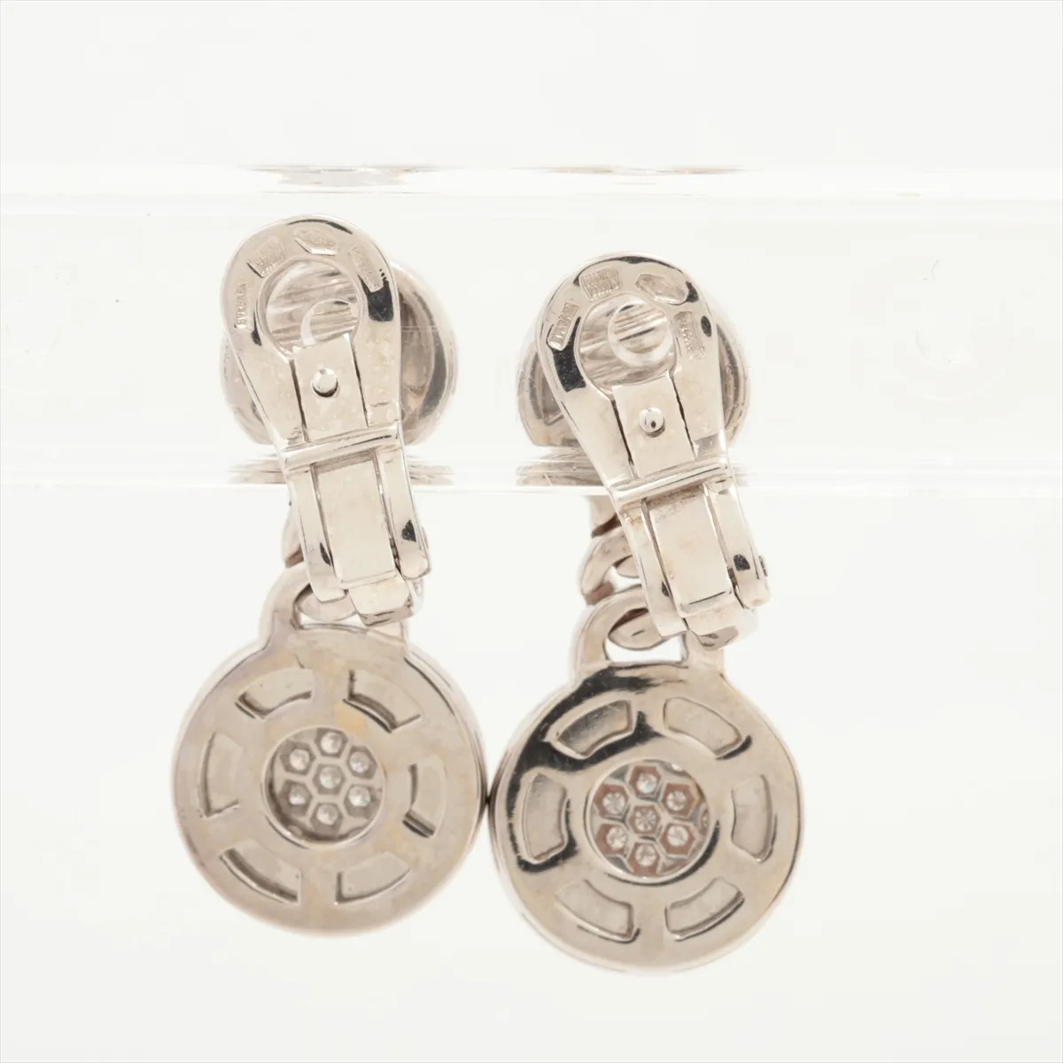 Bulgari Bvlgari Diamond Earrings 750(WG) 18.6g — view 2