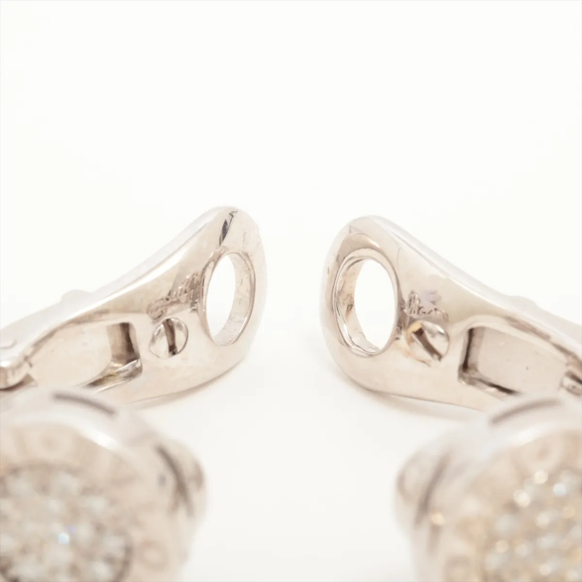 Bulgari Bvlgari Diamond Earrings 750(WG) 18.6g — view 4