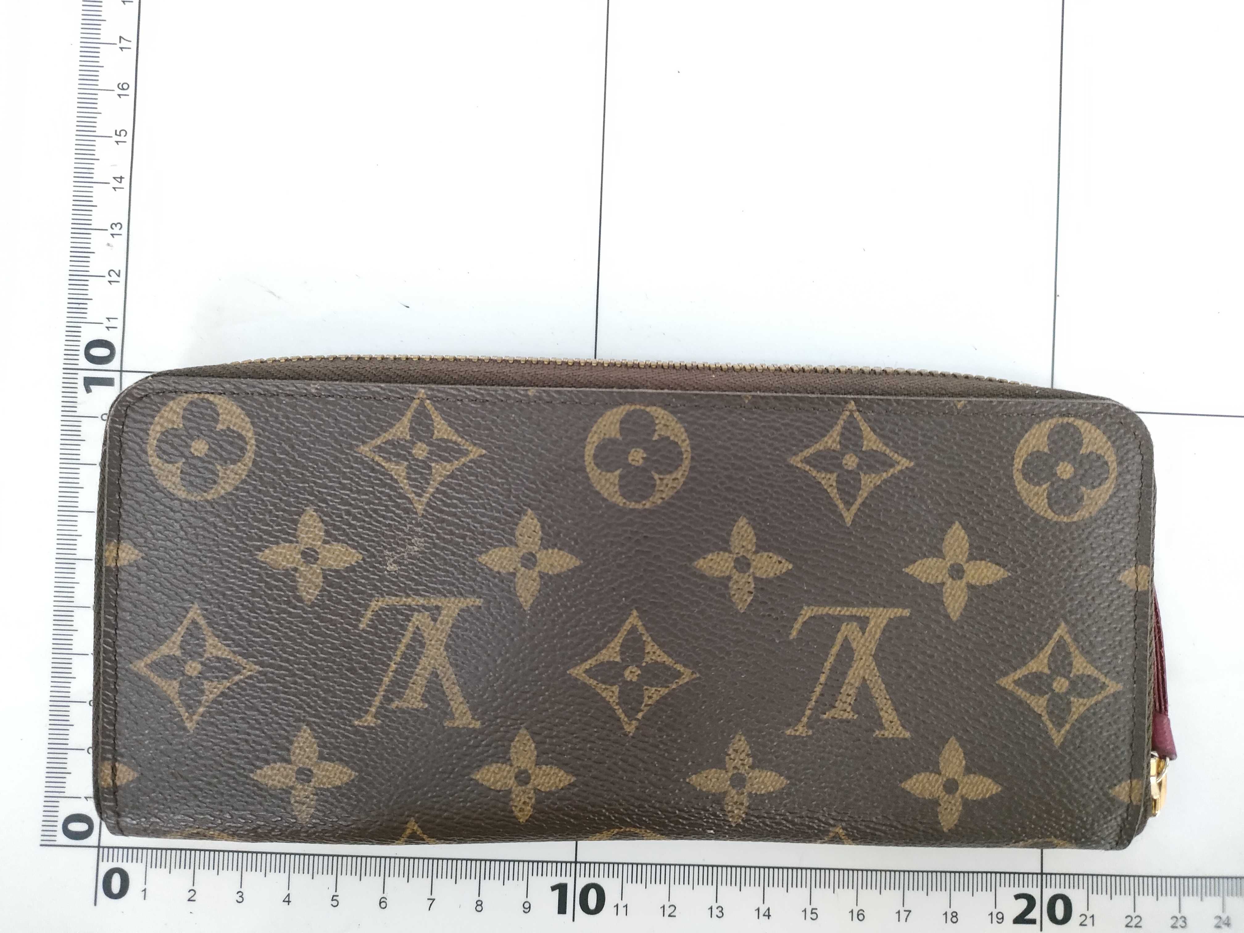 Monogram Portefeuille Clemence Fuchsia Wallet — view 2