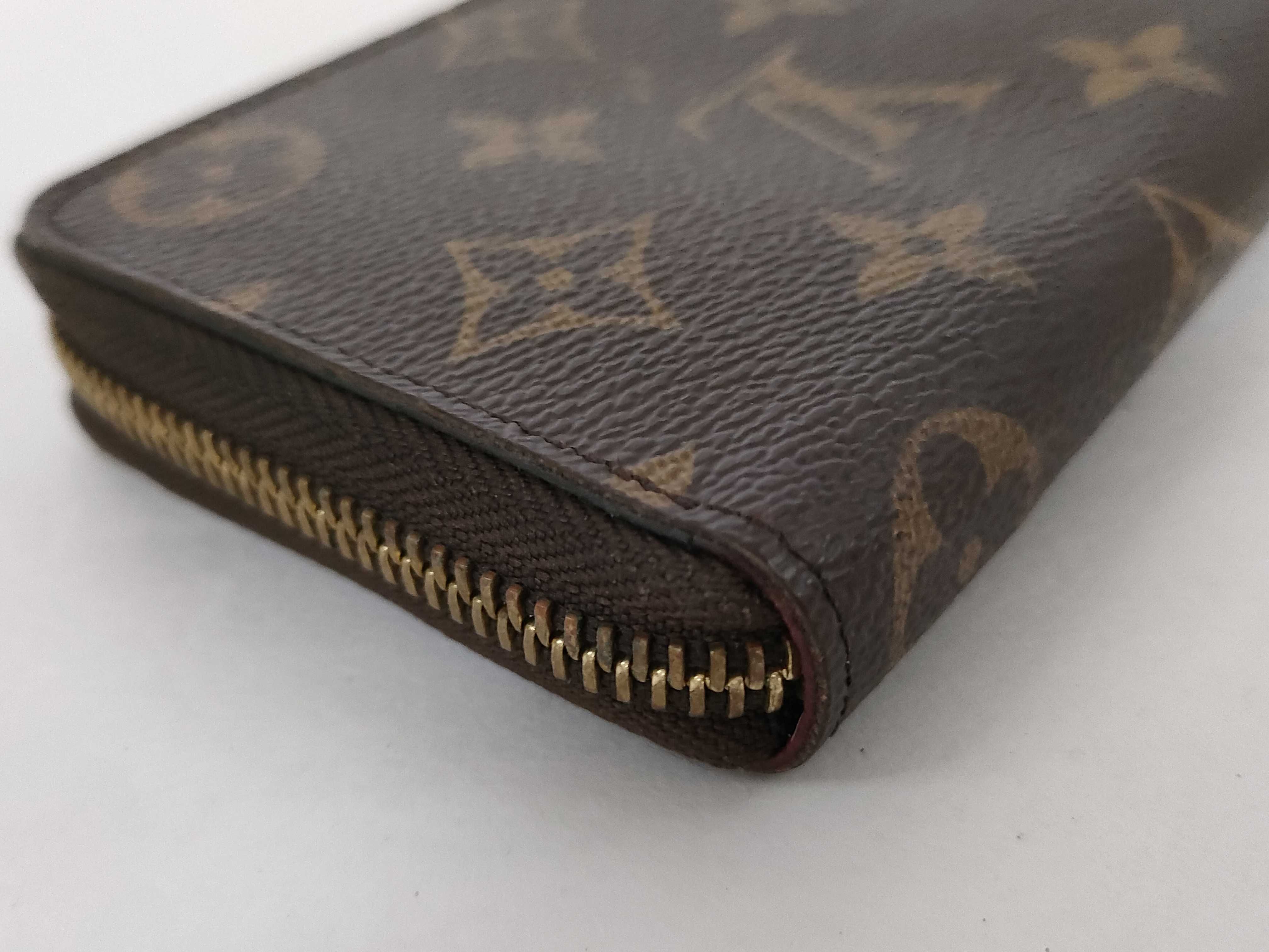 Monogram Portefeuille Clemence Fuchsia Wallet — view 3