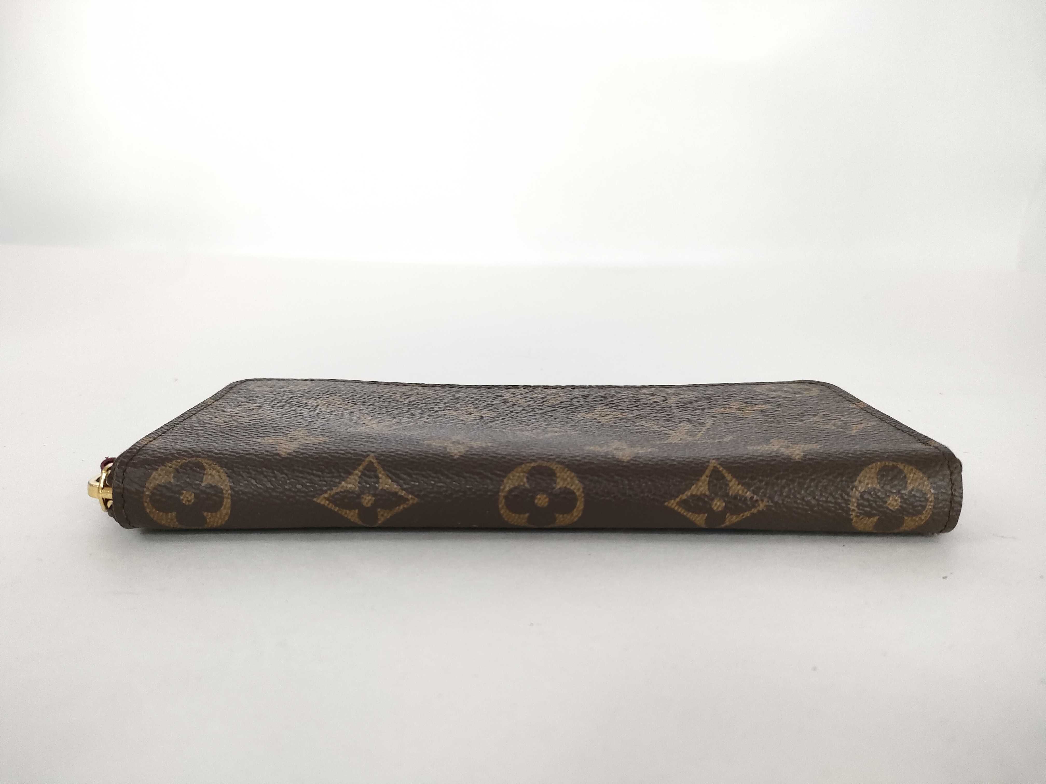 Monogram Portefeuille Clemence Fuchsia Wallet — view 6