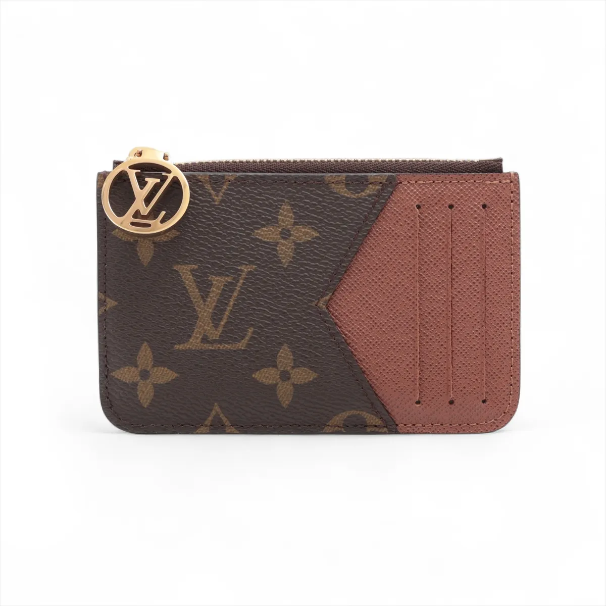 Monogram Porte Cartes Romy M81880 Brown Card Case (RFID detected)