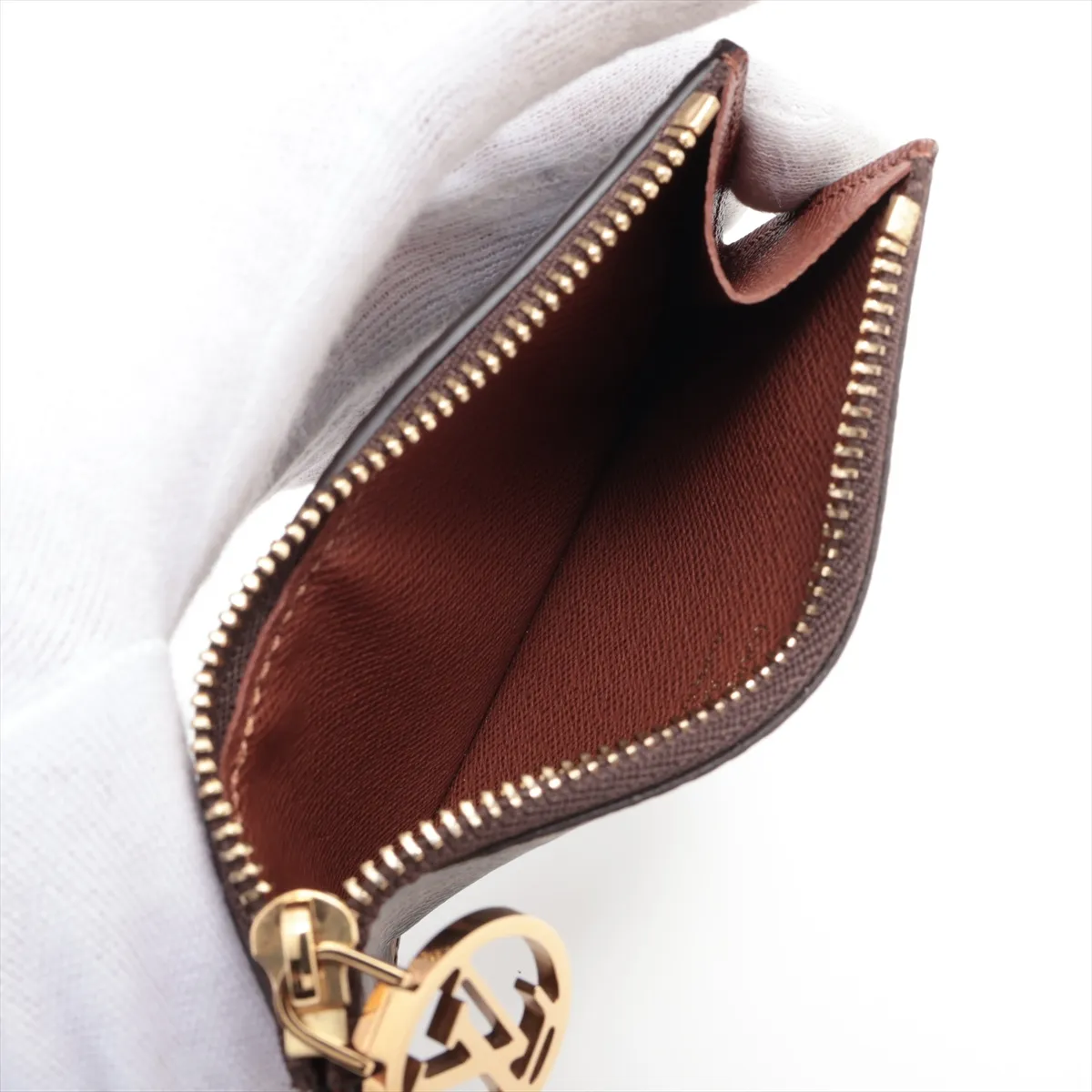 Monogram Porte Cartes Romy M81880 Brown Card Case (RFID detected) — view 3